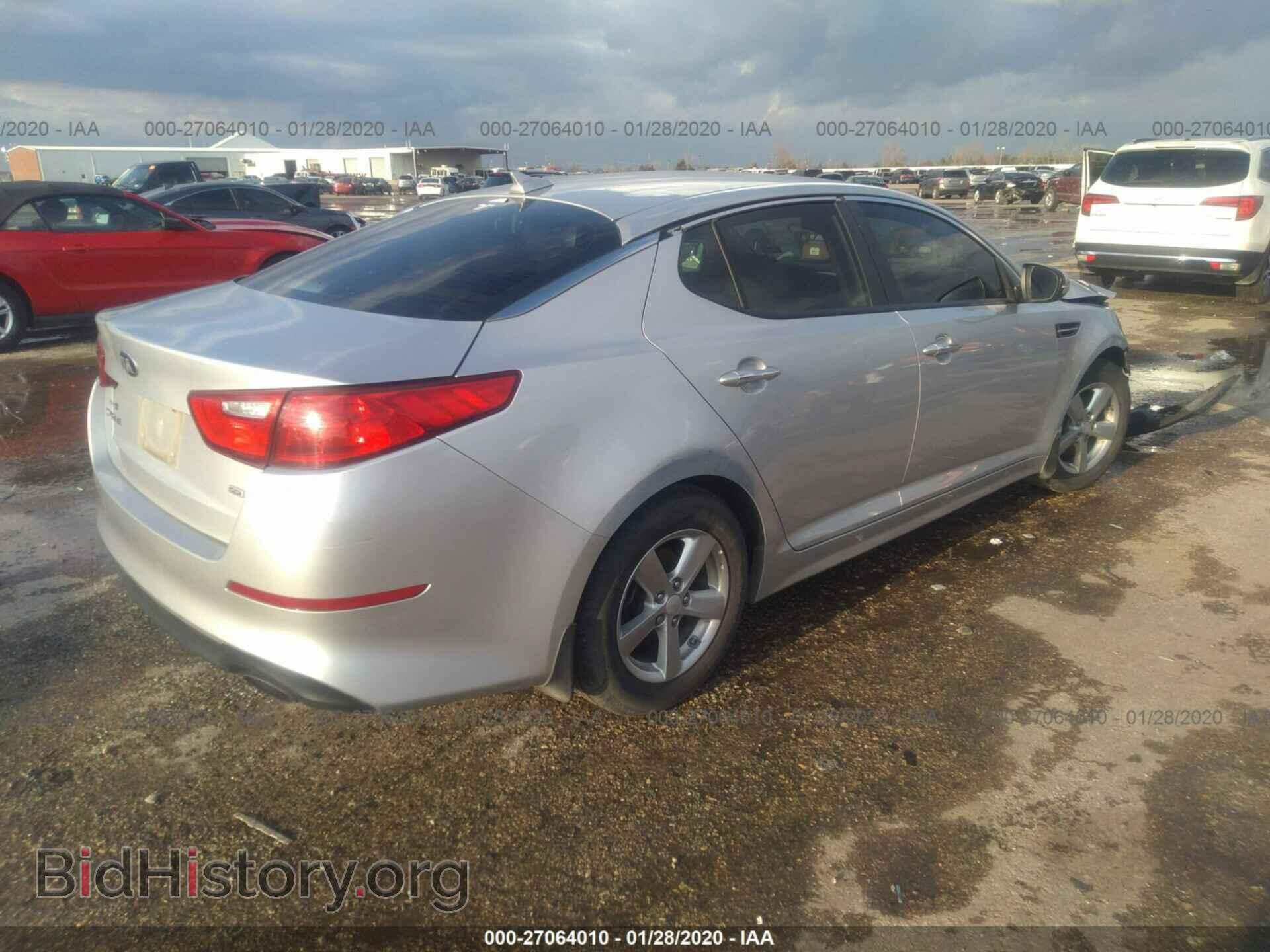 2015 KIA OPTIMA - VIN: 5XXGM4A79FG357318 - Фото 4