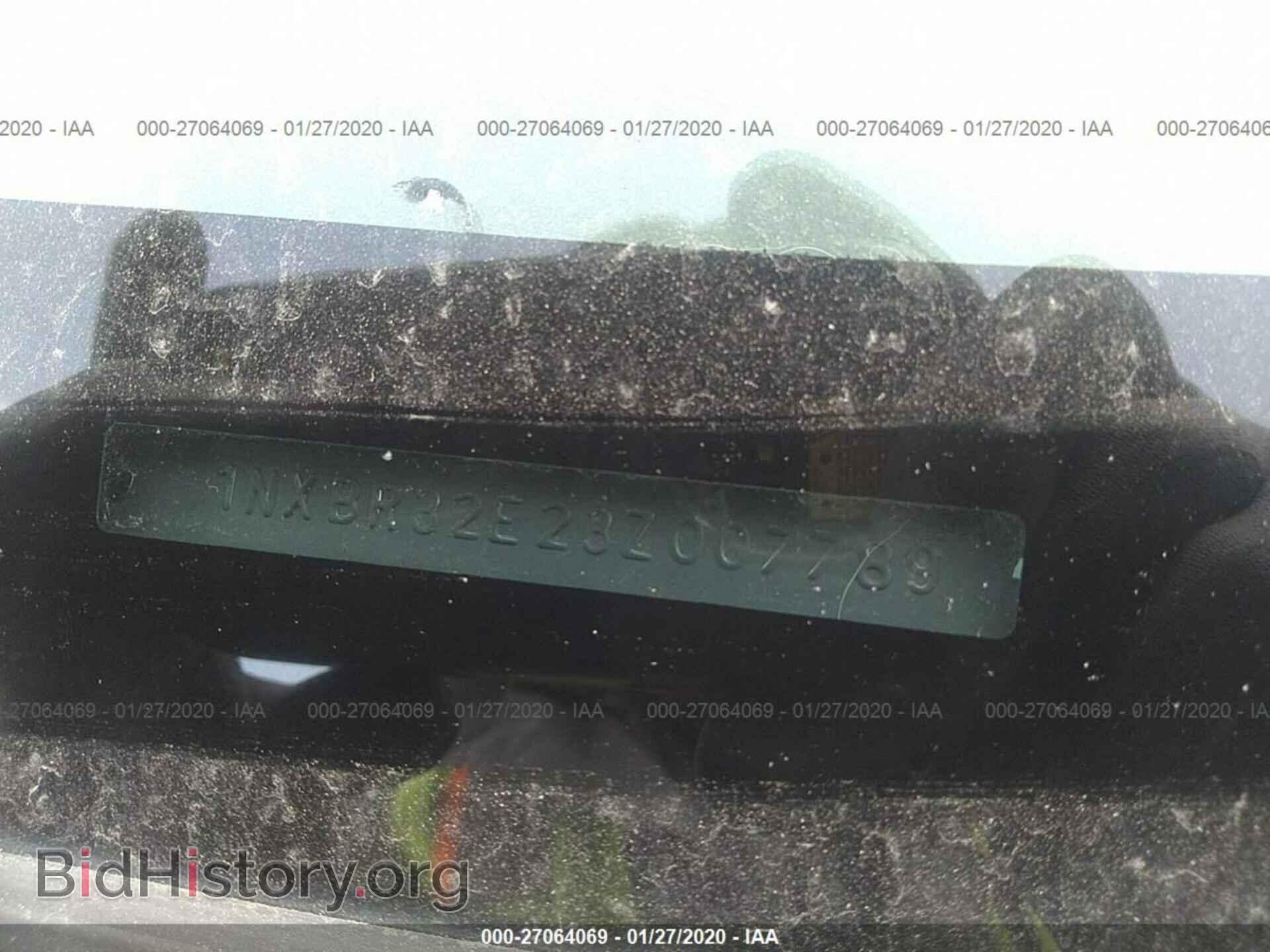 2003 TOYOTA COROLLA - VIN: 1NXBR32E23Z007789 - Фото 9