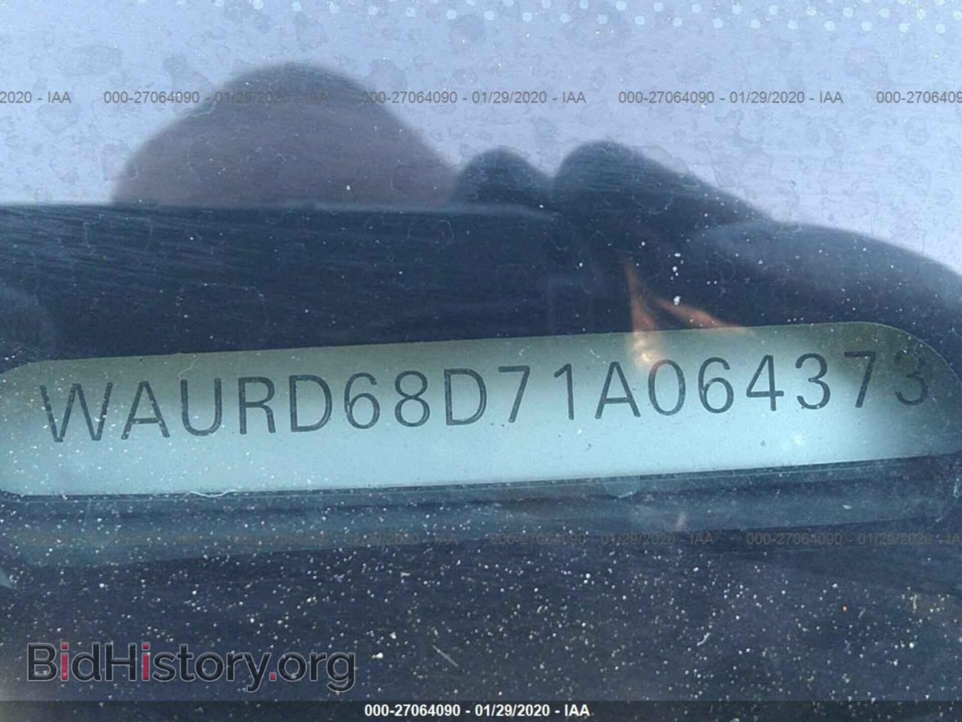 2001 AUDI S4 - VIN: WAURD68D71A064373 - Фото 9