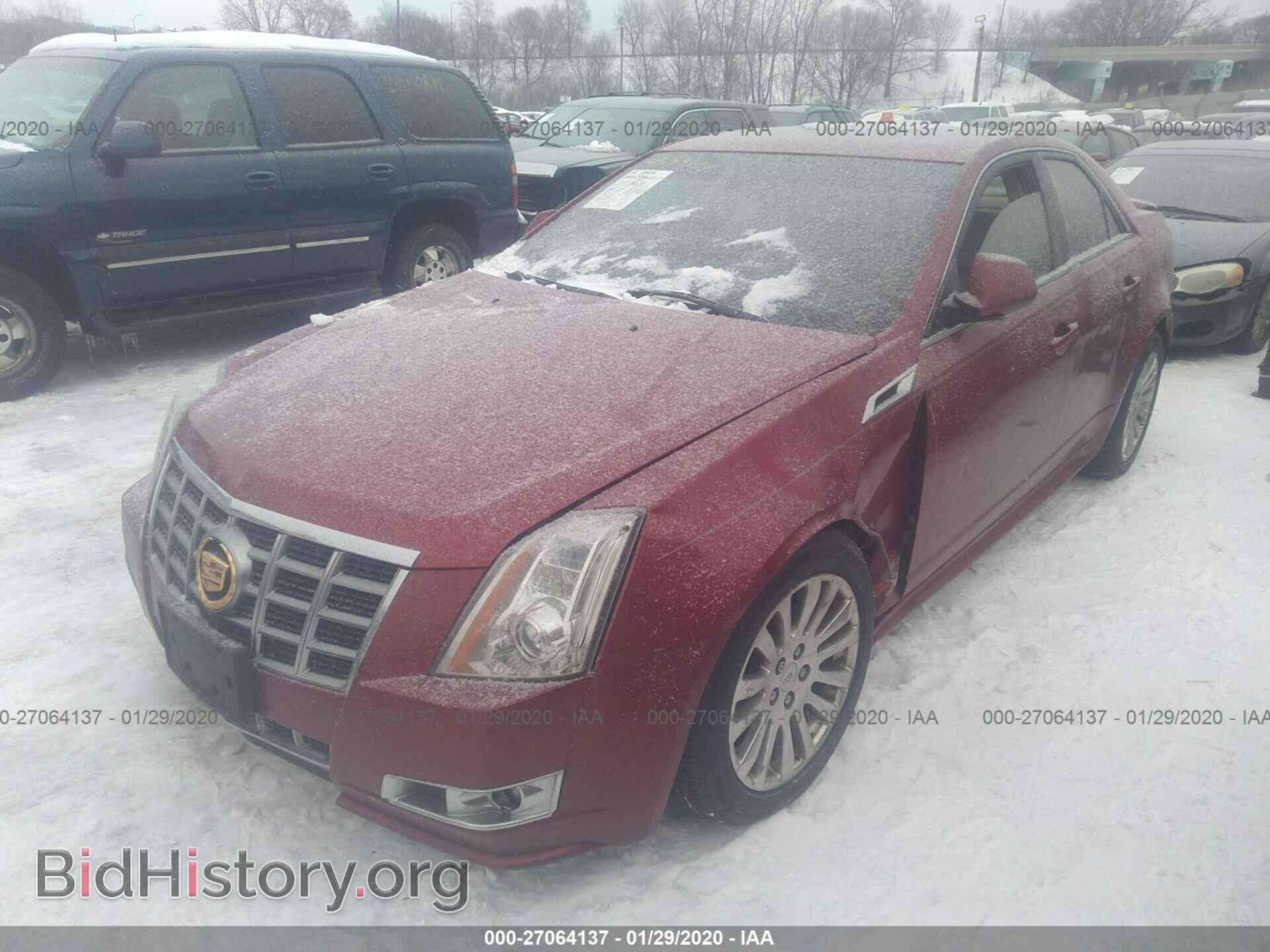 2012 CADILLAC CTS - VIN: 1G6DS5E35C0141438 - Фото 2