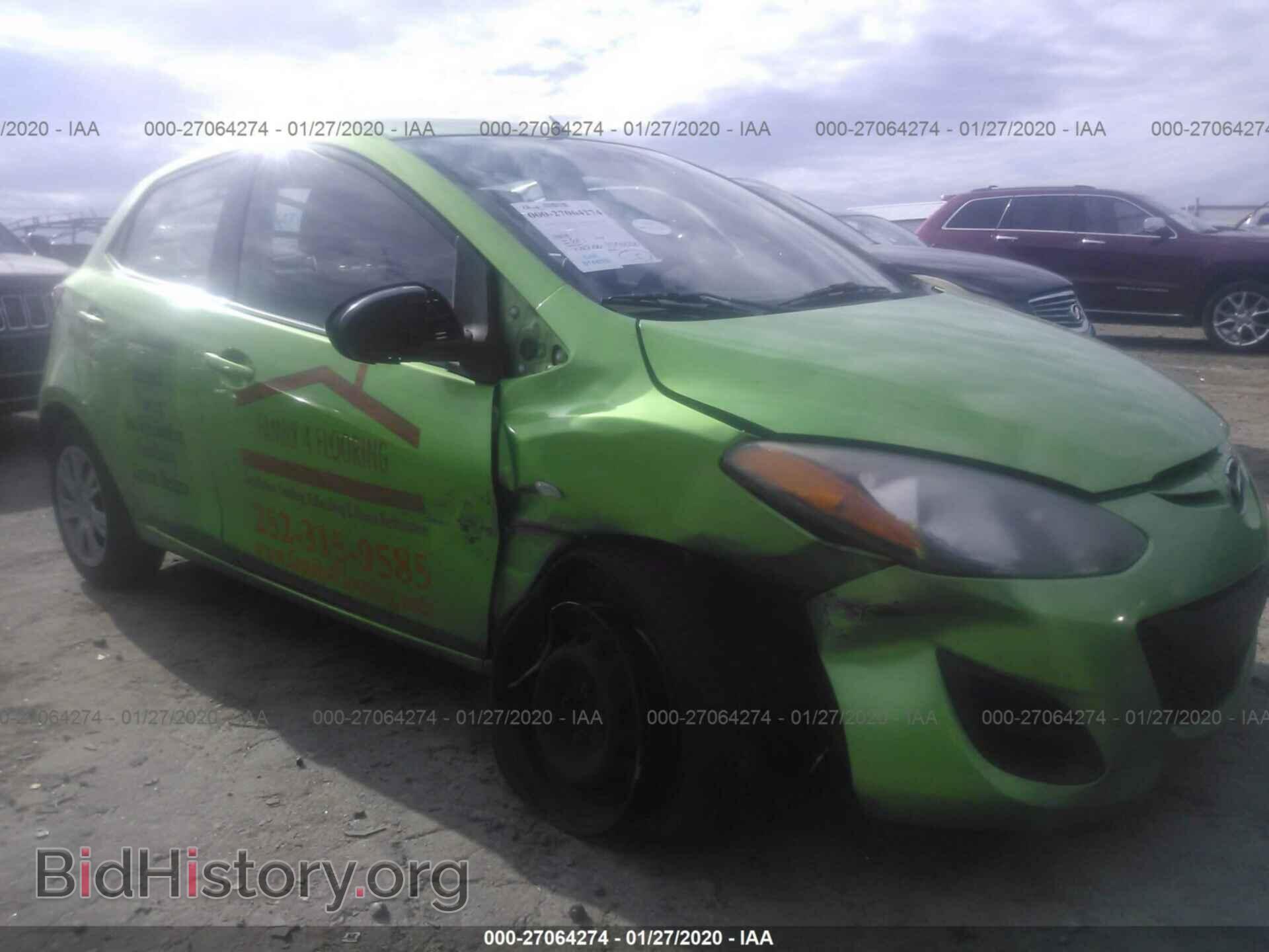 Photo JM1DE1KY6D0161888 - MAZDA MAZDA2 2013
