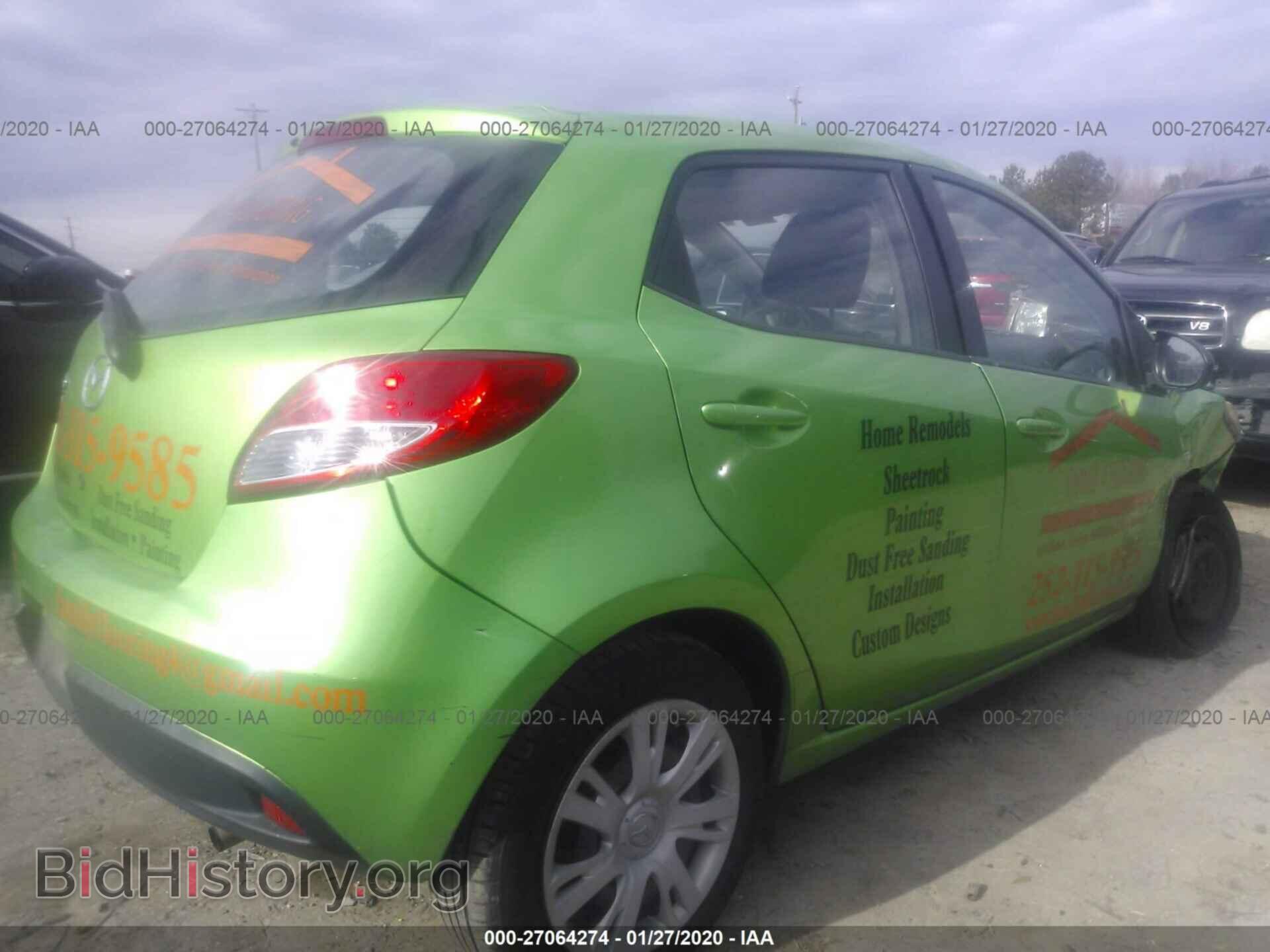 2013 MAZDA MAZDA2 - VIN: JM1DE1KY6D0161888 - Photo 4