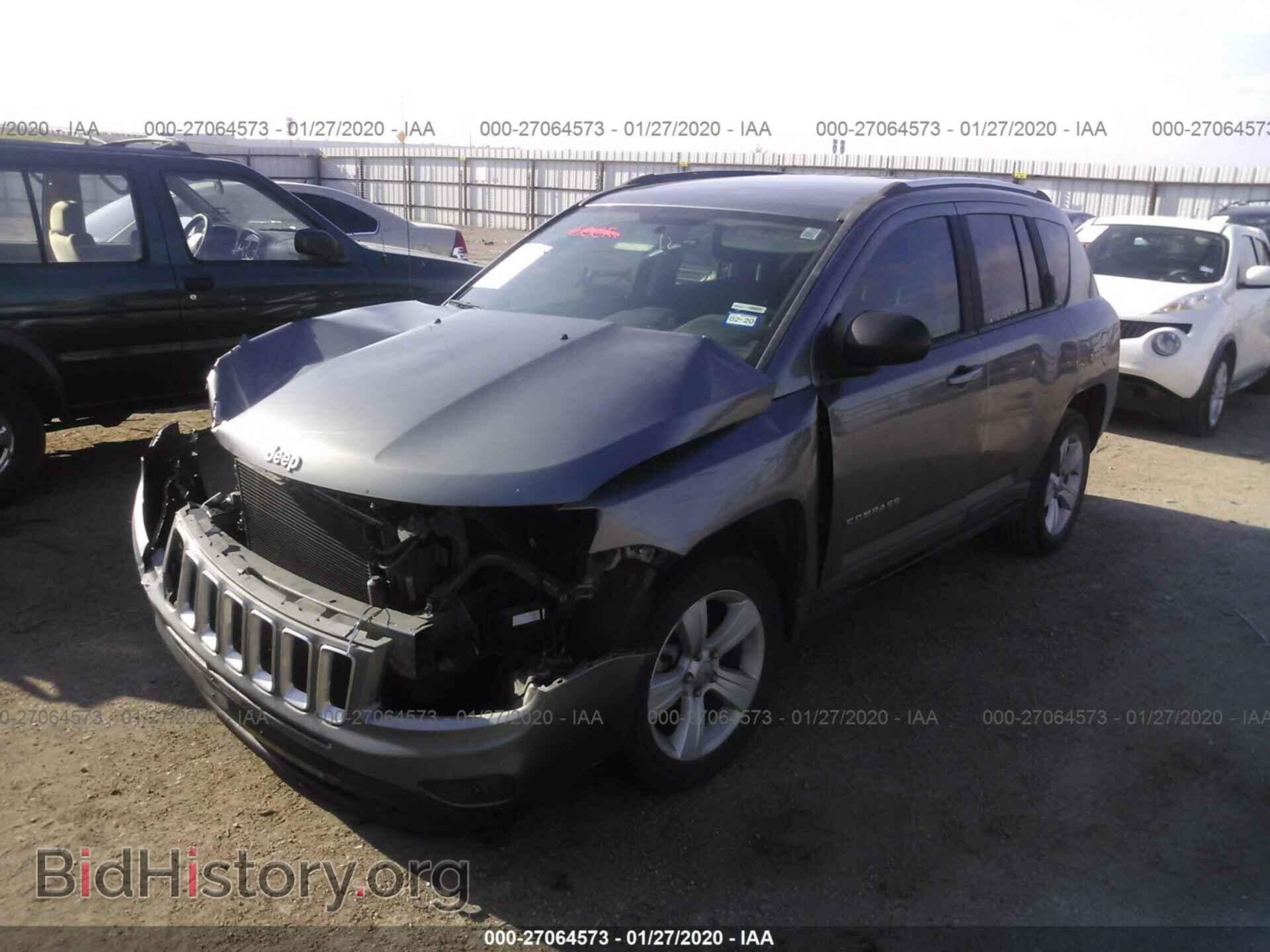 2011 JEEP COMPASS - VIN: 1J4NT1FB6BD290908 - Фото 2