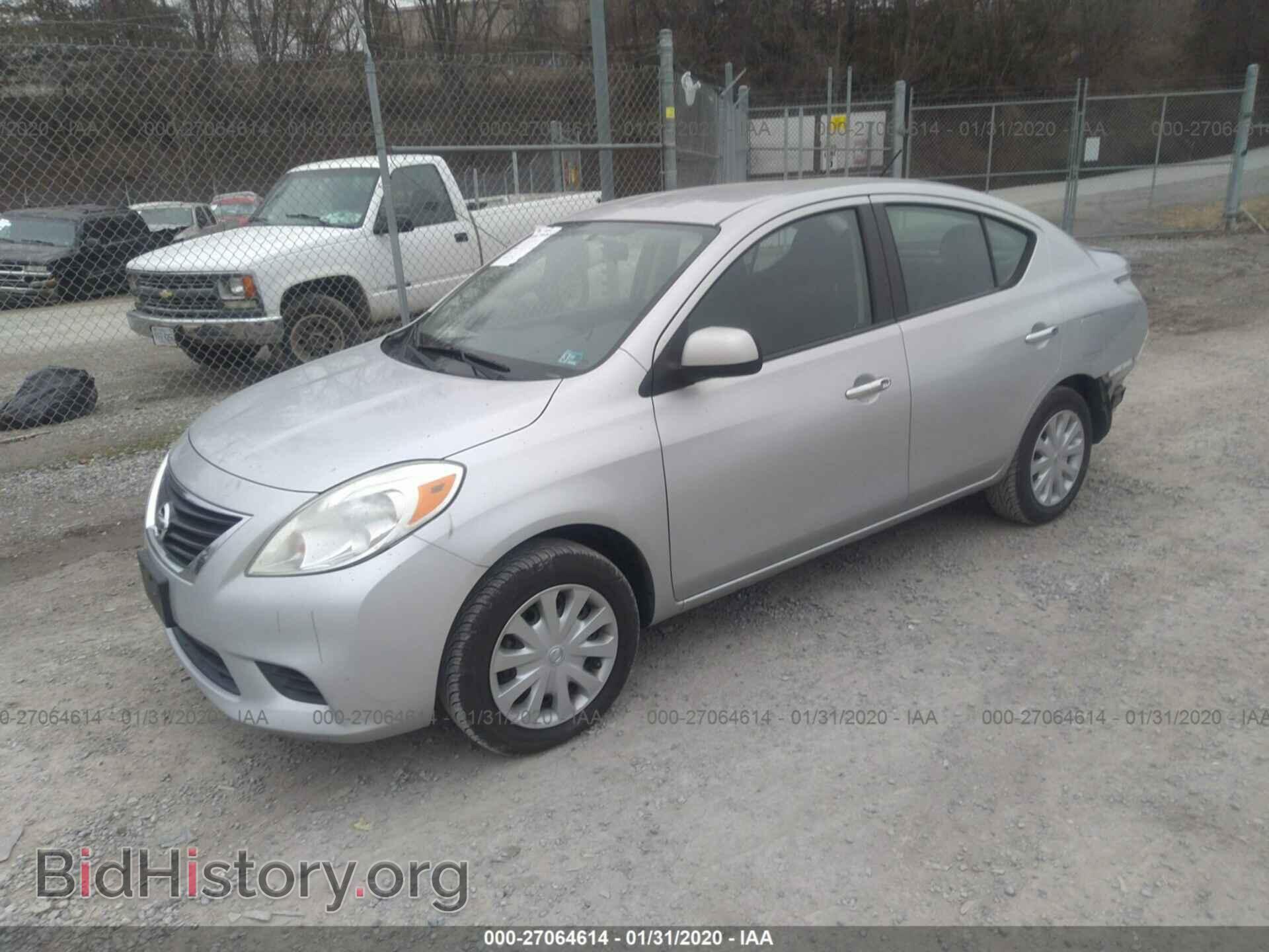 2012 NISSAN VERSA - VIN: 3N1CN7AP1CL880333 - Фото 2
