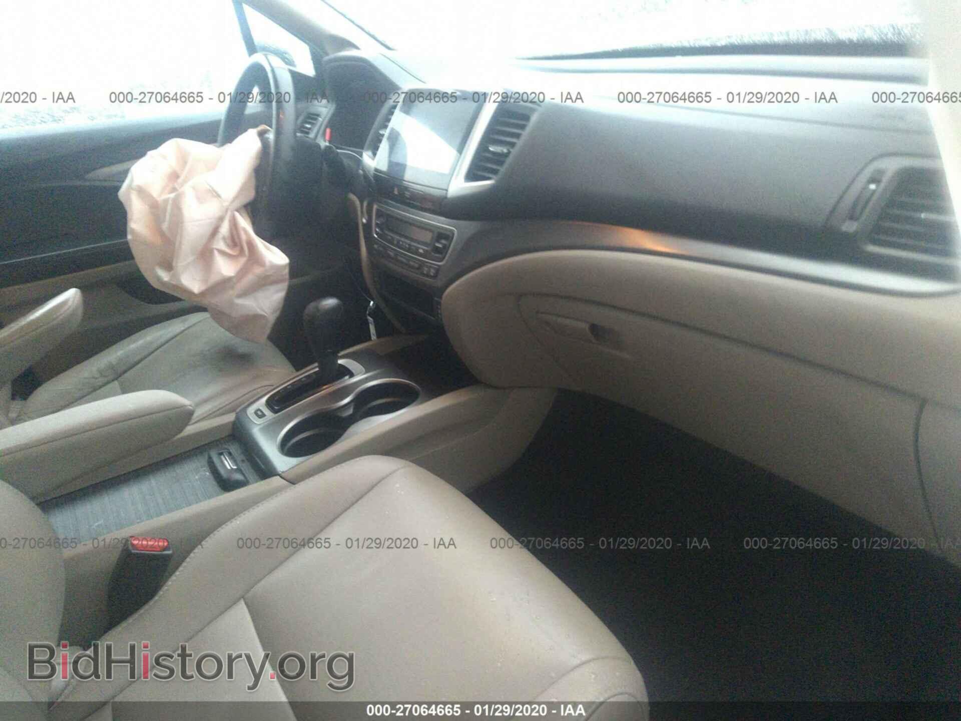 2016 HONDA PILOT - VIN: 5FNYF5H56GB053070 - Фото 5