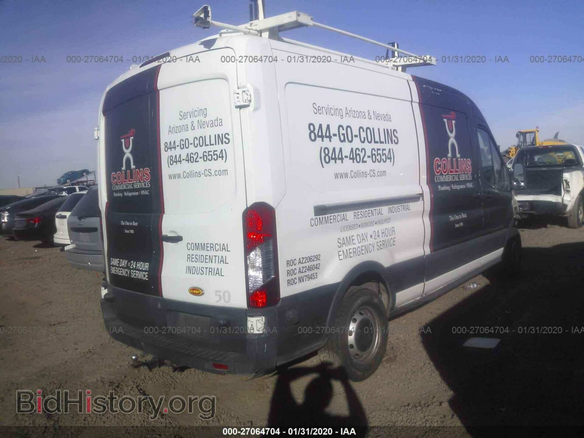 2016 FORD TRANSIT - VIN: 1FTYR2CM9GKB27492 - Фото 4