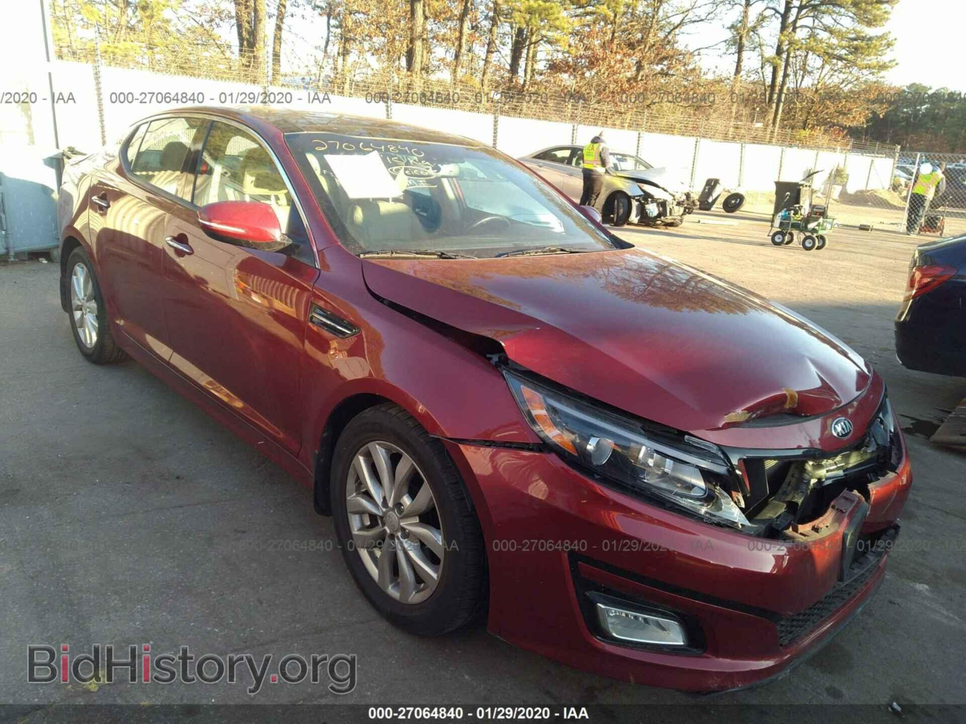 Фотография 5XXGN4A76FG378317 - KIA OPTIMA 2015