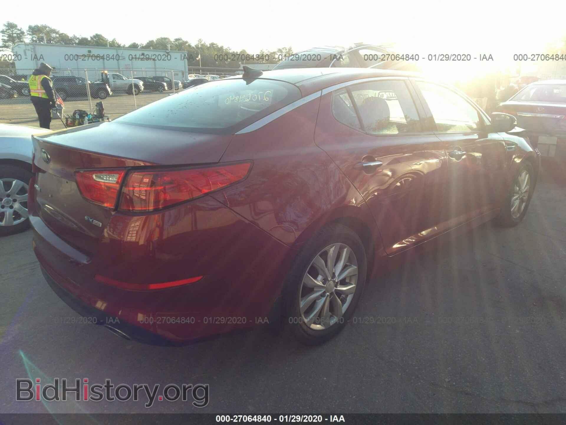 2015 KIA OPTIMA - VIN: 5XXGN4A76FG378317 - Фото 4