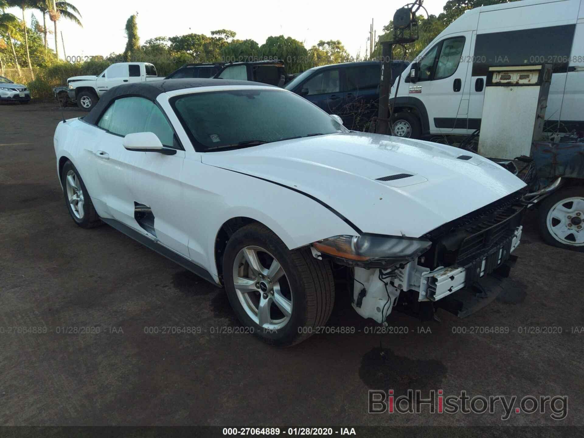 Photo 1FATP8UH8K5161814 - FORD MUSTANG 2019