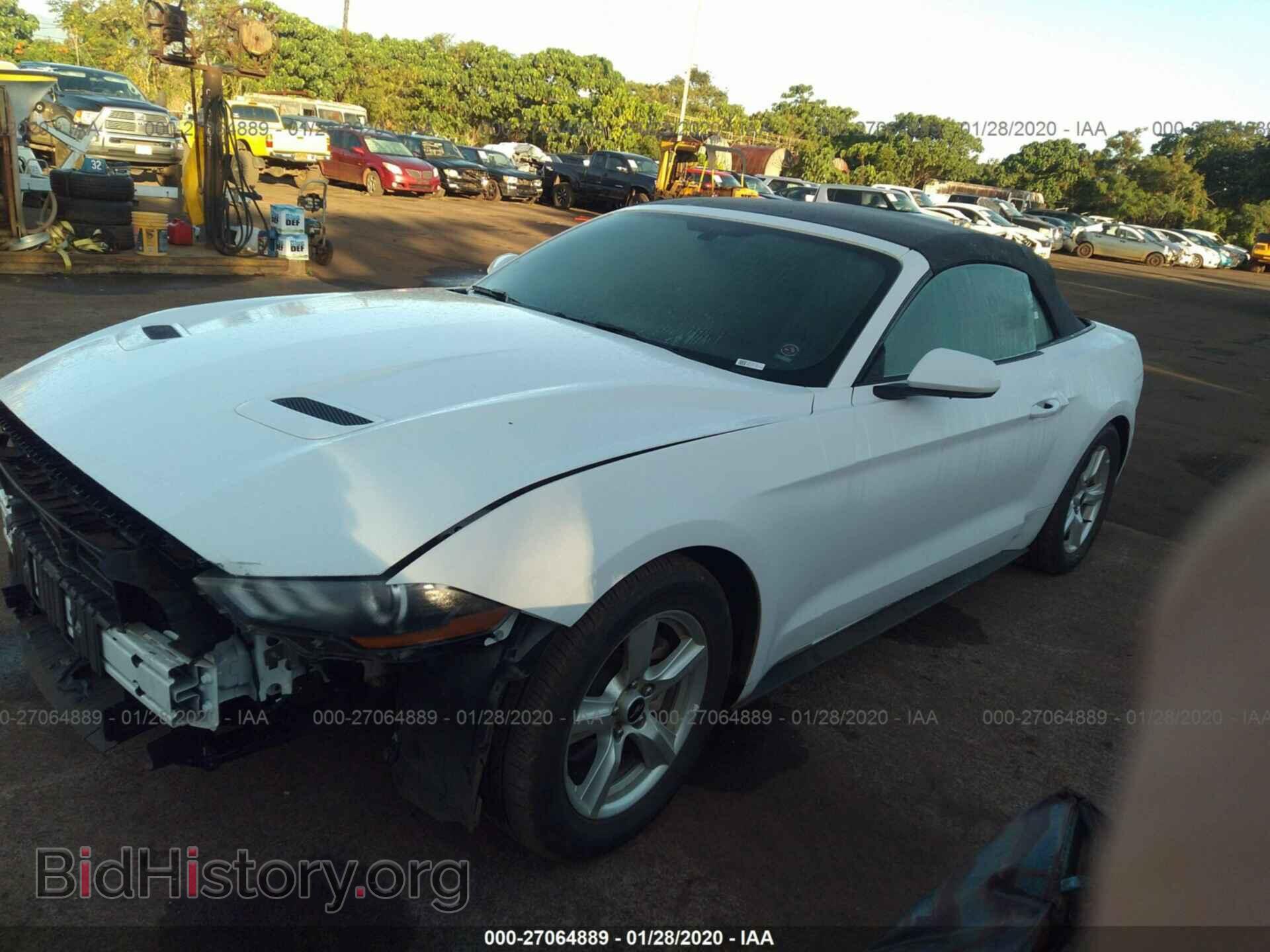 2019 FORD MUSTANG - VIN: 1FATP8UH8K5161814 - Фото 2