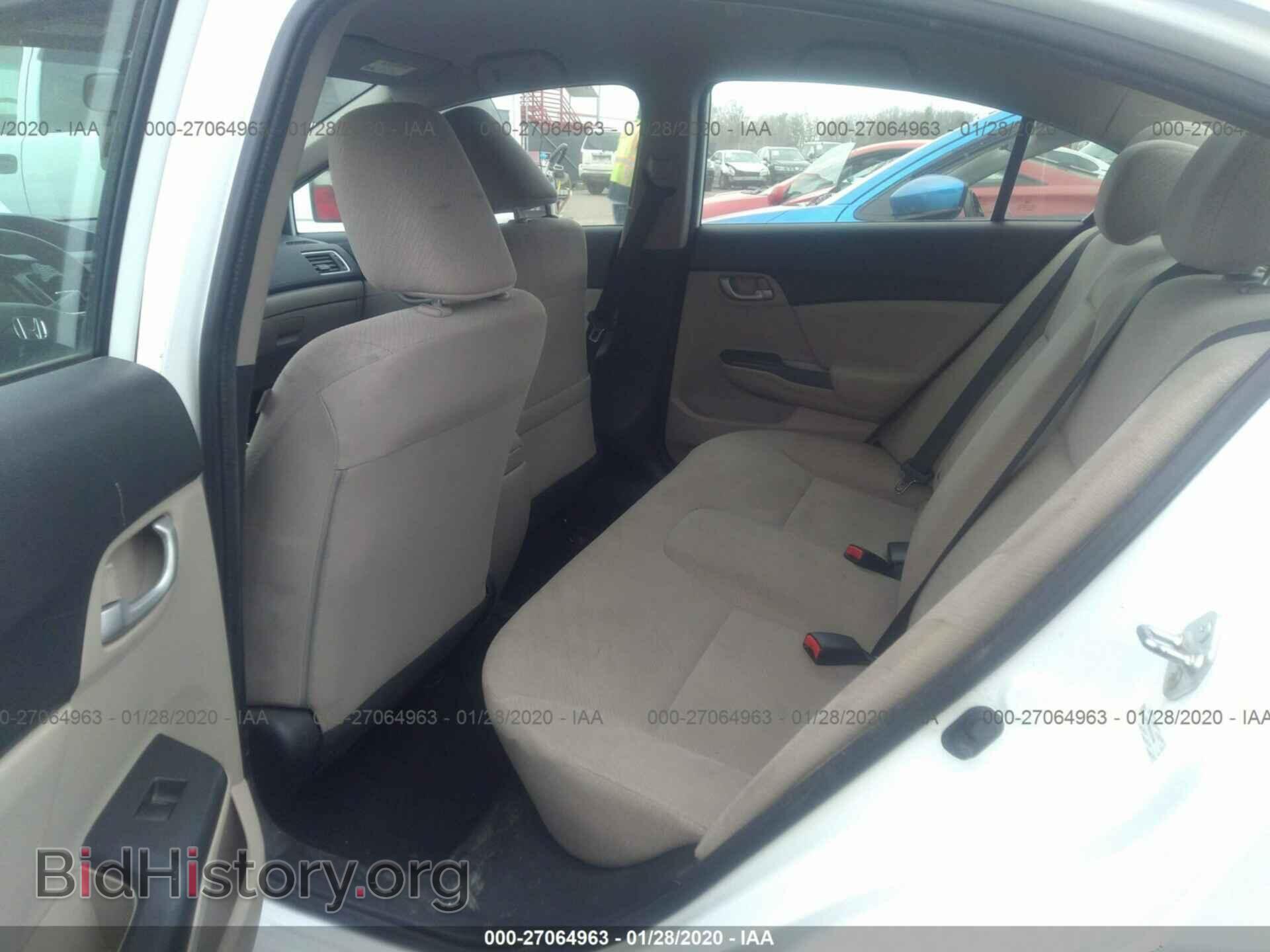 2013 HONDA CIVIC - VIN: 19XFB2F56DE221649 - Photo 8