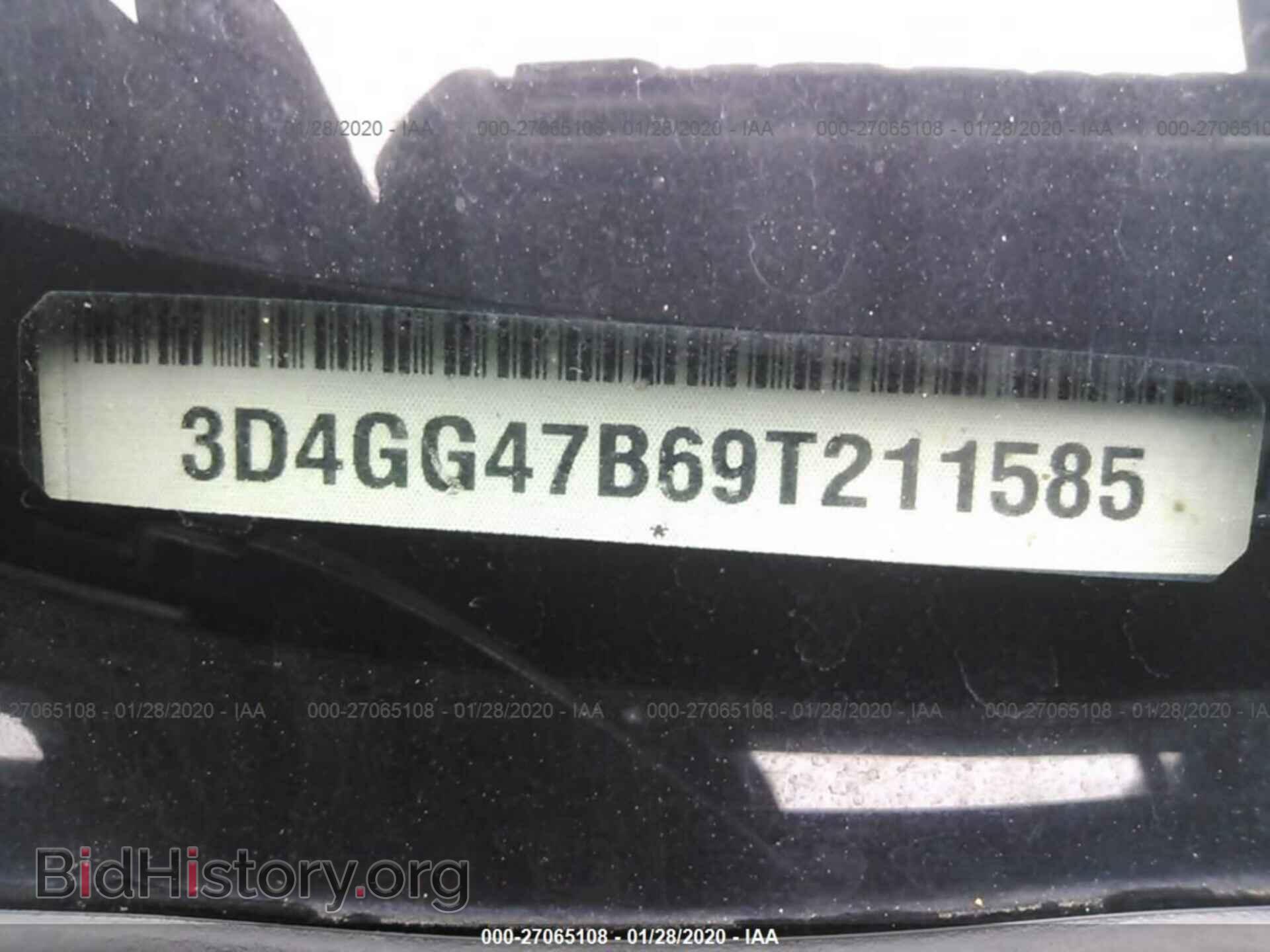 2009 DODGE JOURNEY - VIN: 3D4GG47B69T211585 - Фото 9