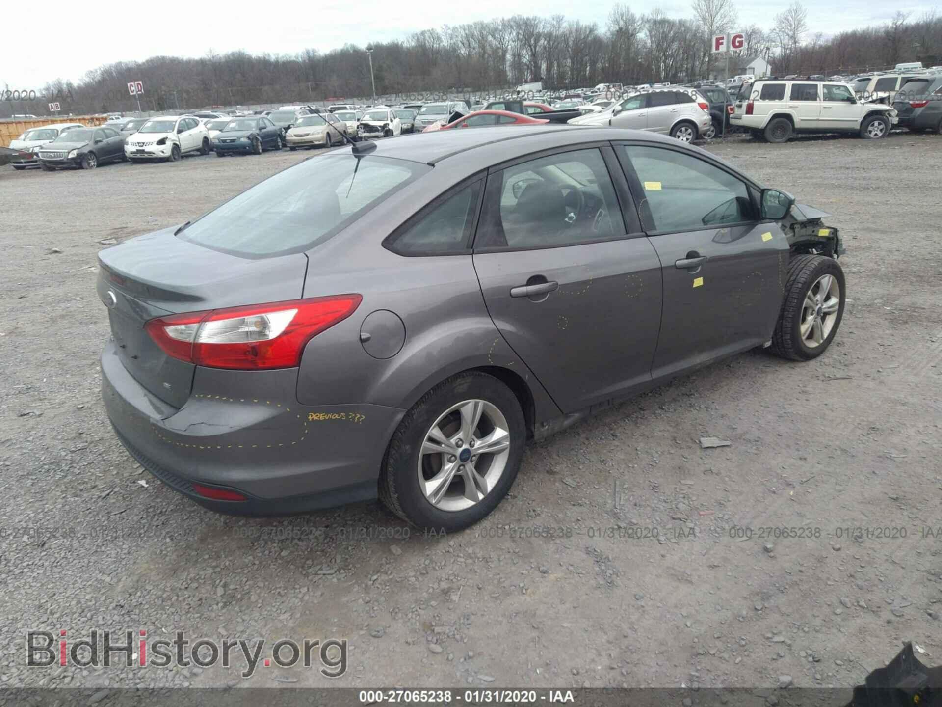 2014 FORD FOCUS - VIN: 1FADP3F24EL332705 - Фото 4