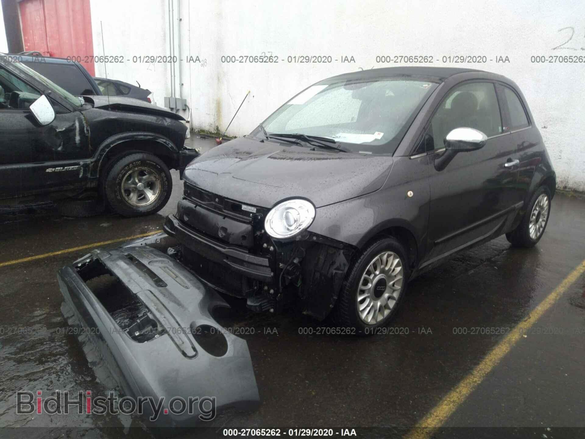 2015 FIAT 500 - VIN: 3C3CFFER3FT612327 - Фото 2