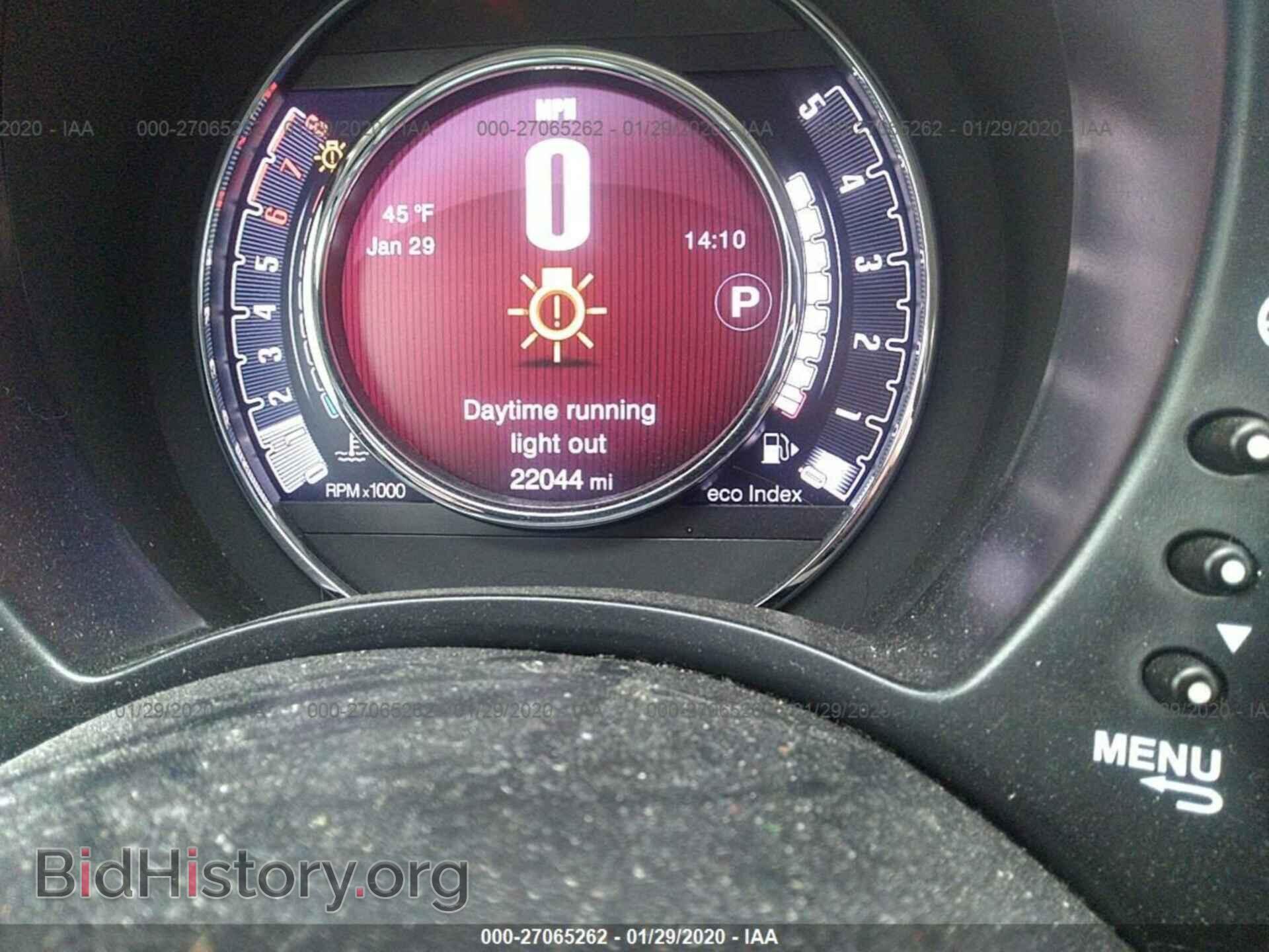 2015 FIAT 500 - VIN: 3C3CFFER3FT612327 - Фото 7