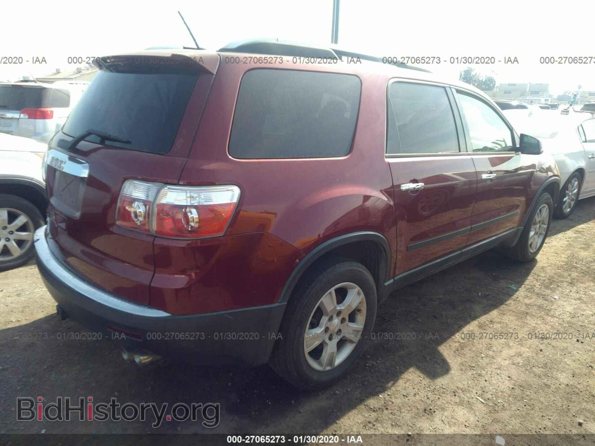 2009 GMC ACADIA - VIN: 1GKER13D79J119059 - Фото 4