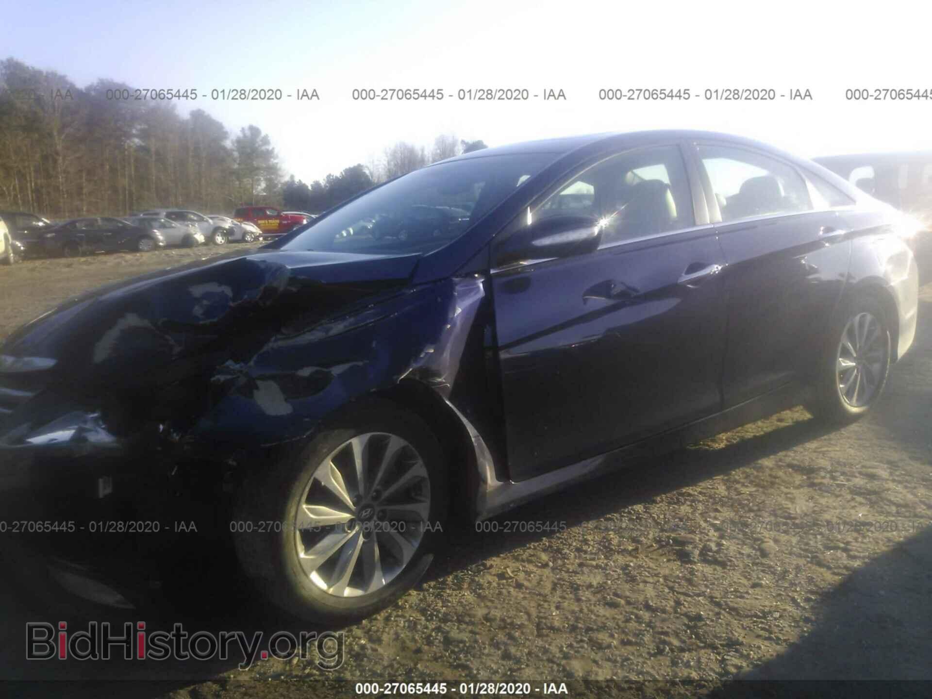 2014 HYUNDAI SONATA - VIN: 5NPEC4AB4EH946746 - Photo 2