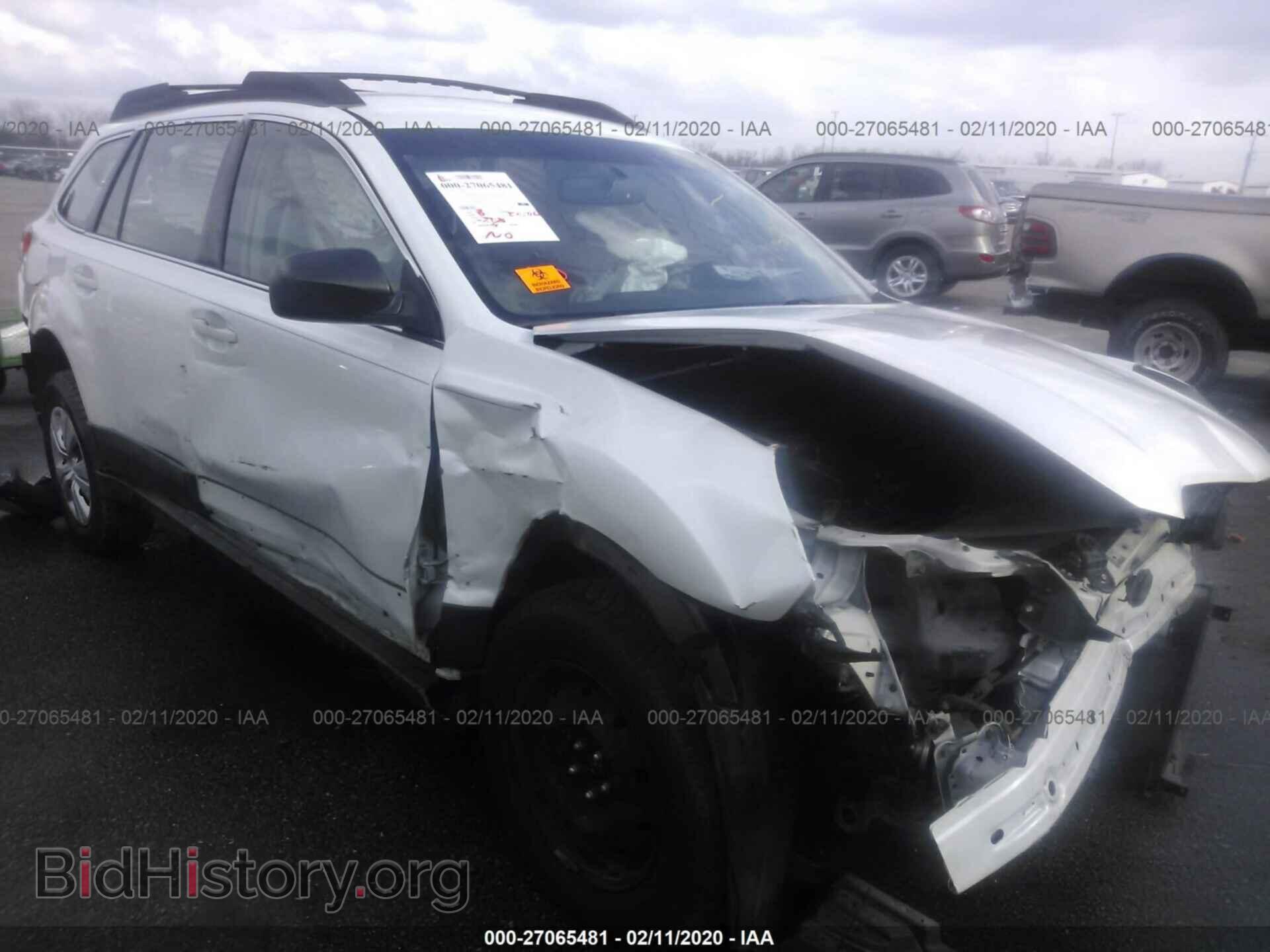 Фотография 4S4BRCAC3B1362812 - SUBARU OUTBACK 2011