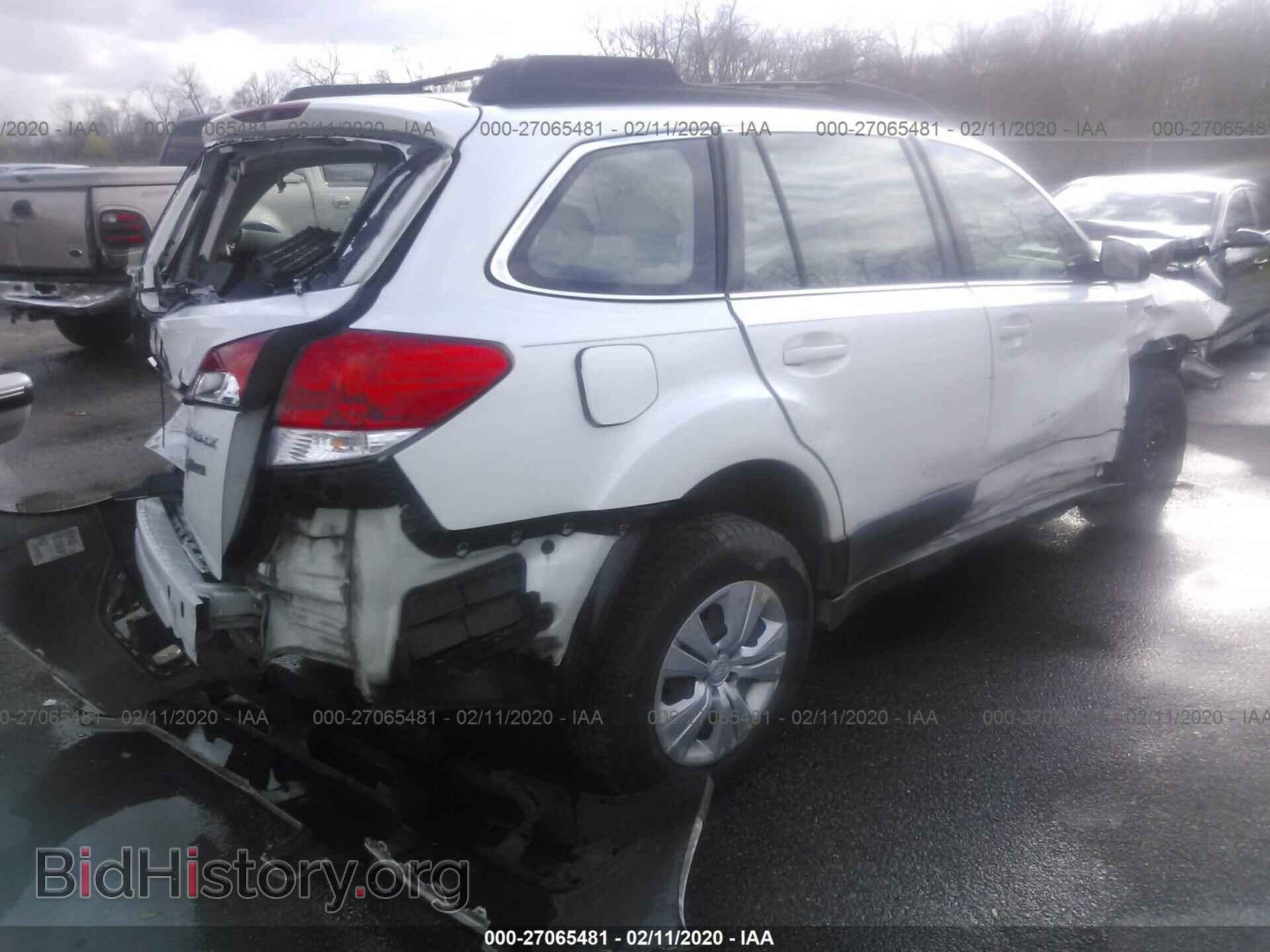 2011 SUBARU OUTBACK - VIN: 4S4BRCAC3B1362812 - Фото 4