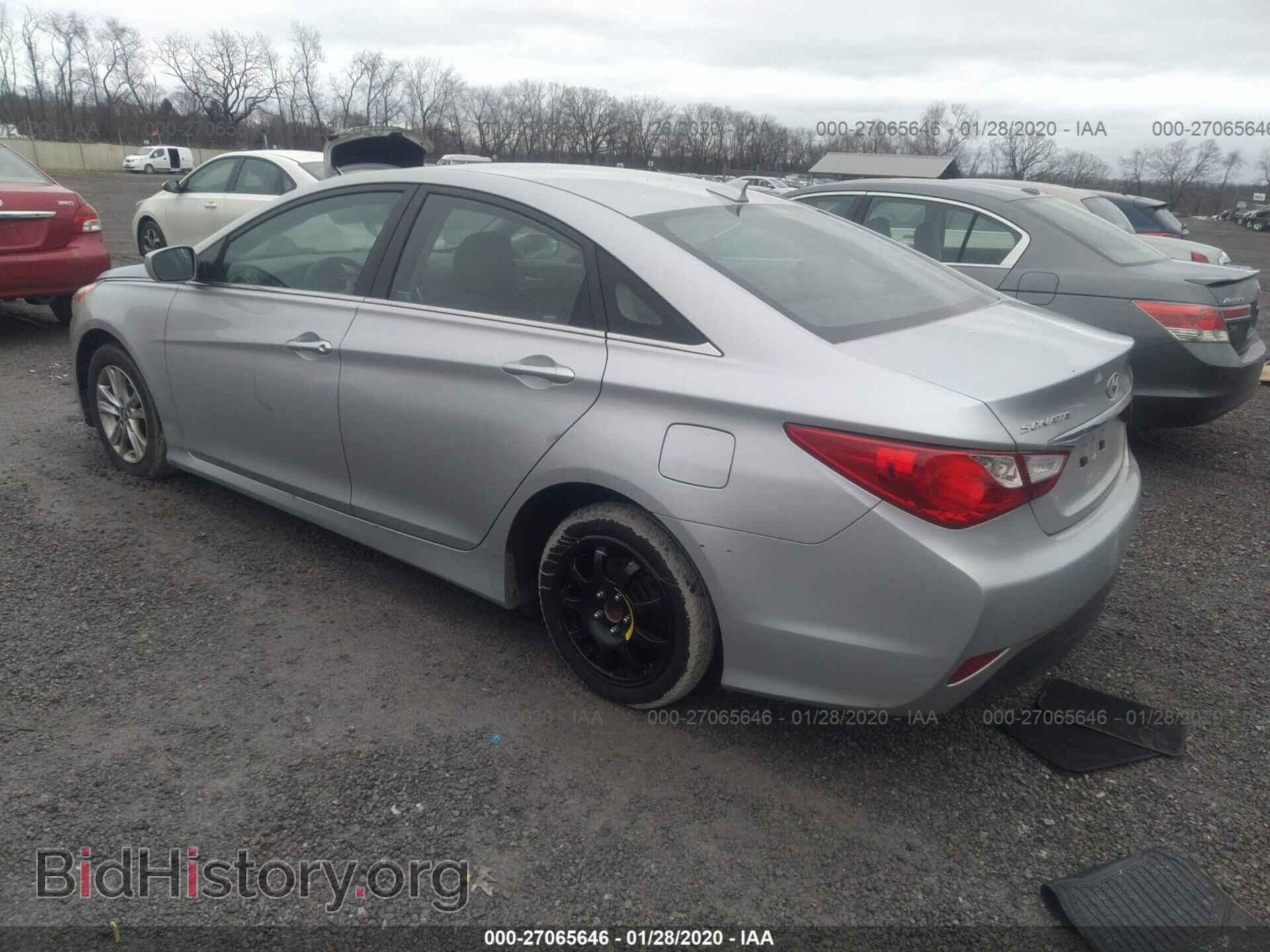 2014 HYUNDAI SONATA - VIN: 5NPEB4AC4EH896121 - Фото 3