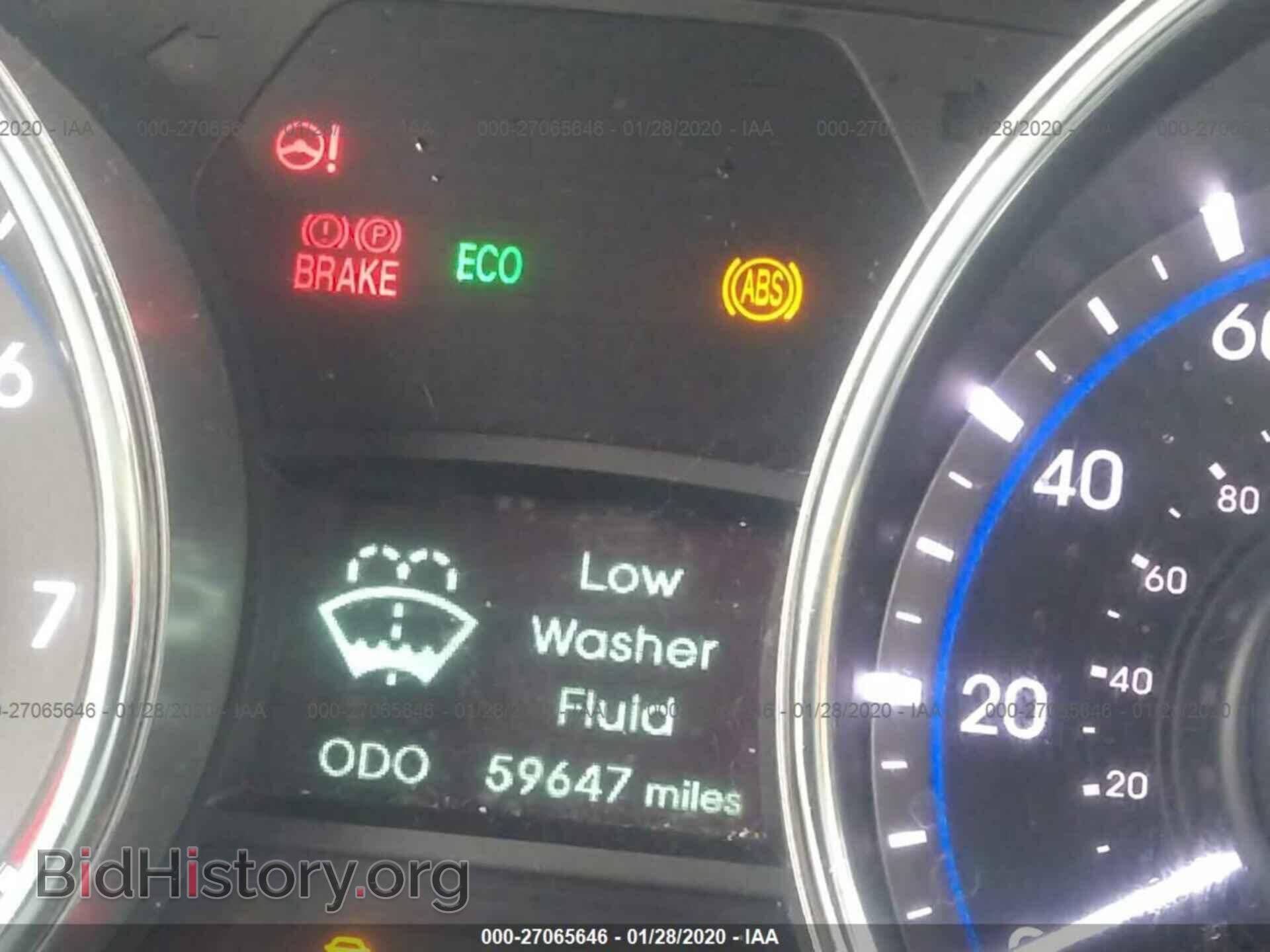 2014 HYUNDAI SONATA - VIN: 5NPEB4AC4EH896121 - Фото 7