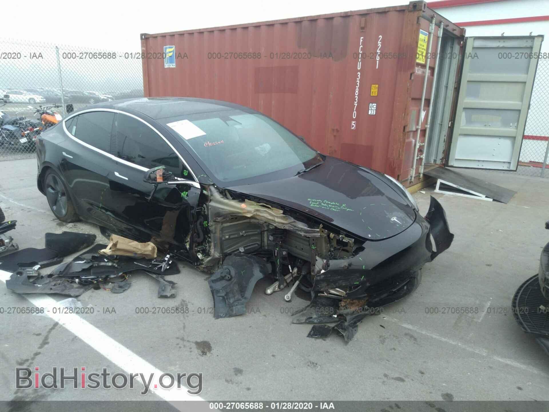 Фотография 5YJ3E1EA1KF395185 - TESLA MODEL 3 2019