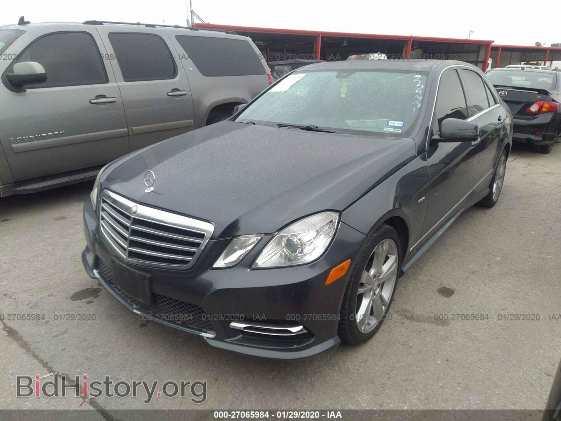 2012 MERCEDES-BENZ E - VIN: WDDHF5KB4CA589331 - Фото 2