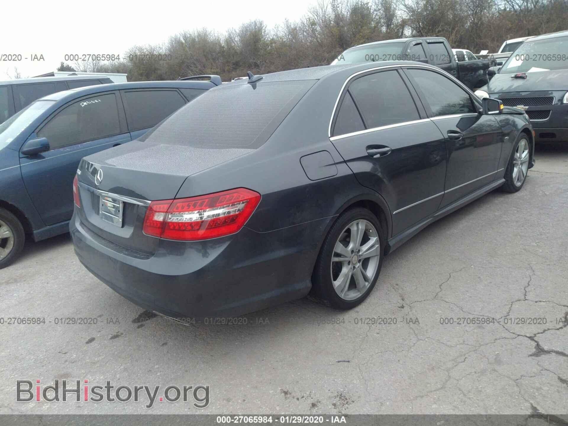 2012 MERCEDES-BENZ E - VIN: WDDHF5KB4CA589331 - Фото 4