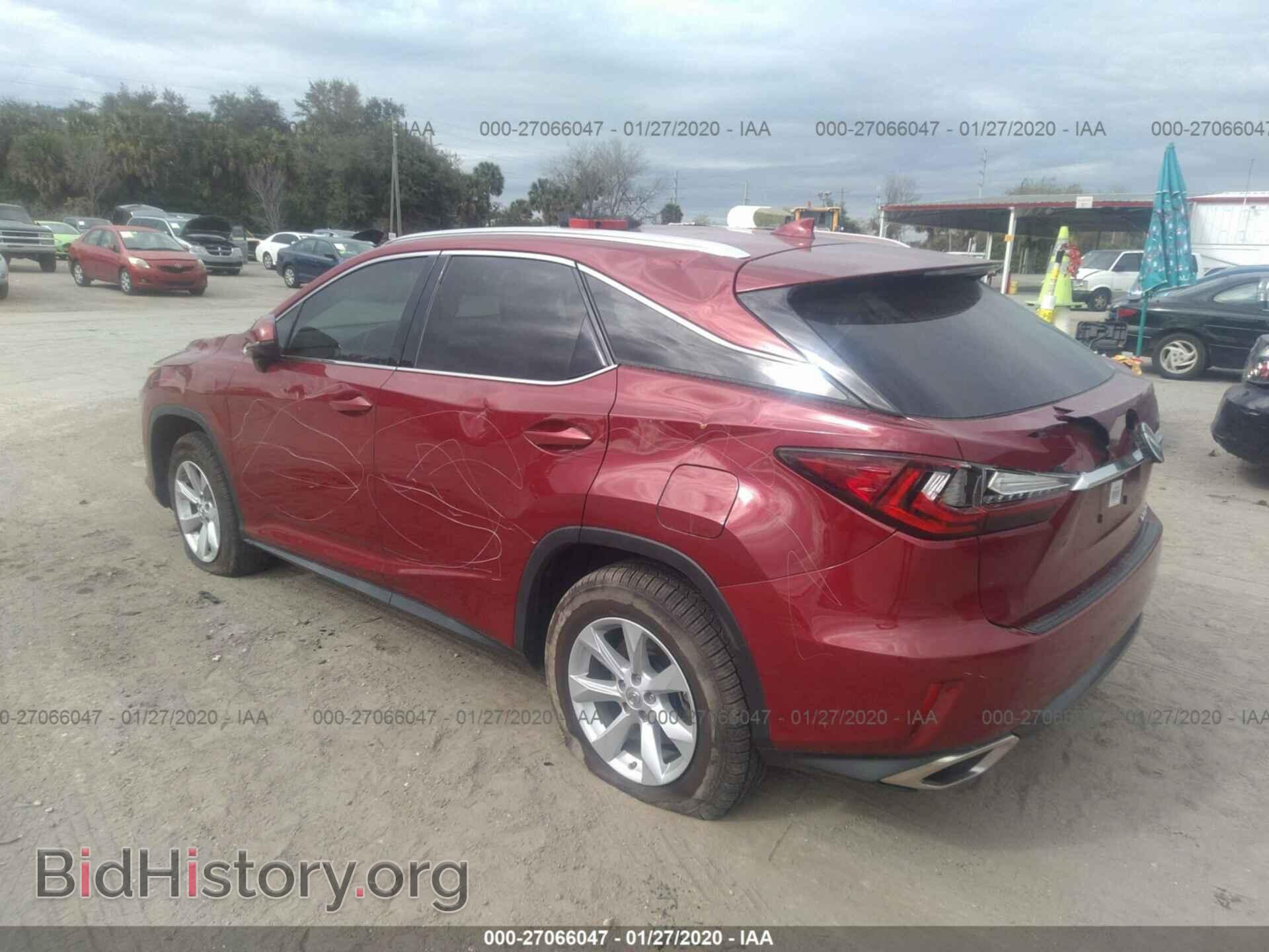 2016 LEXUS RX - VIN: 2T2ZZMCA8GC009436 - Фото 3