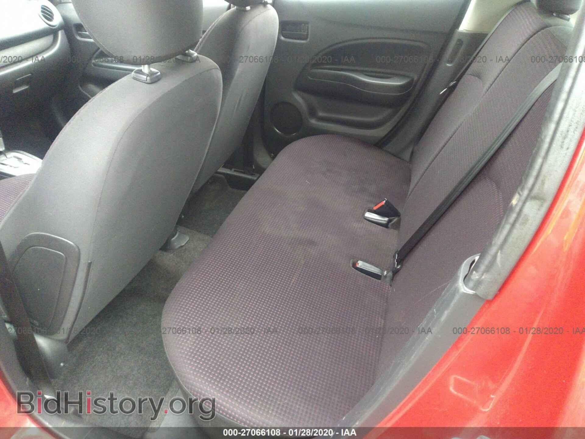 2014 MITSUBISHI MIRAGE - VIN: ML32A4HJ7EH003595 - Фото 8