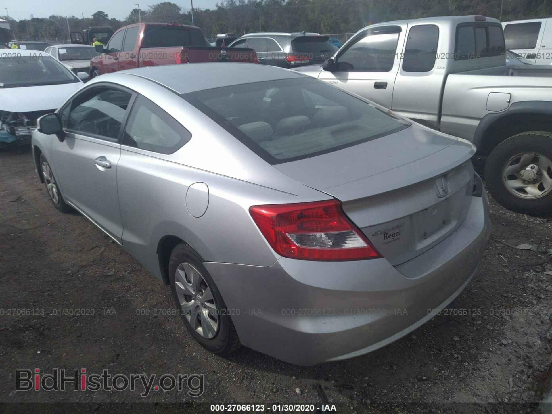 2012 HONDA CIVIC - VIN: 2HGFG3A52CH541487 - Фото 3