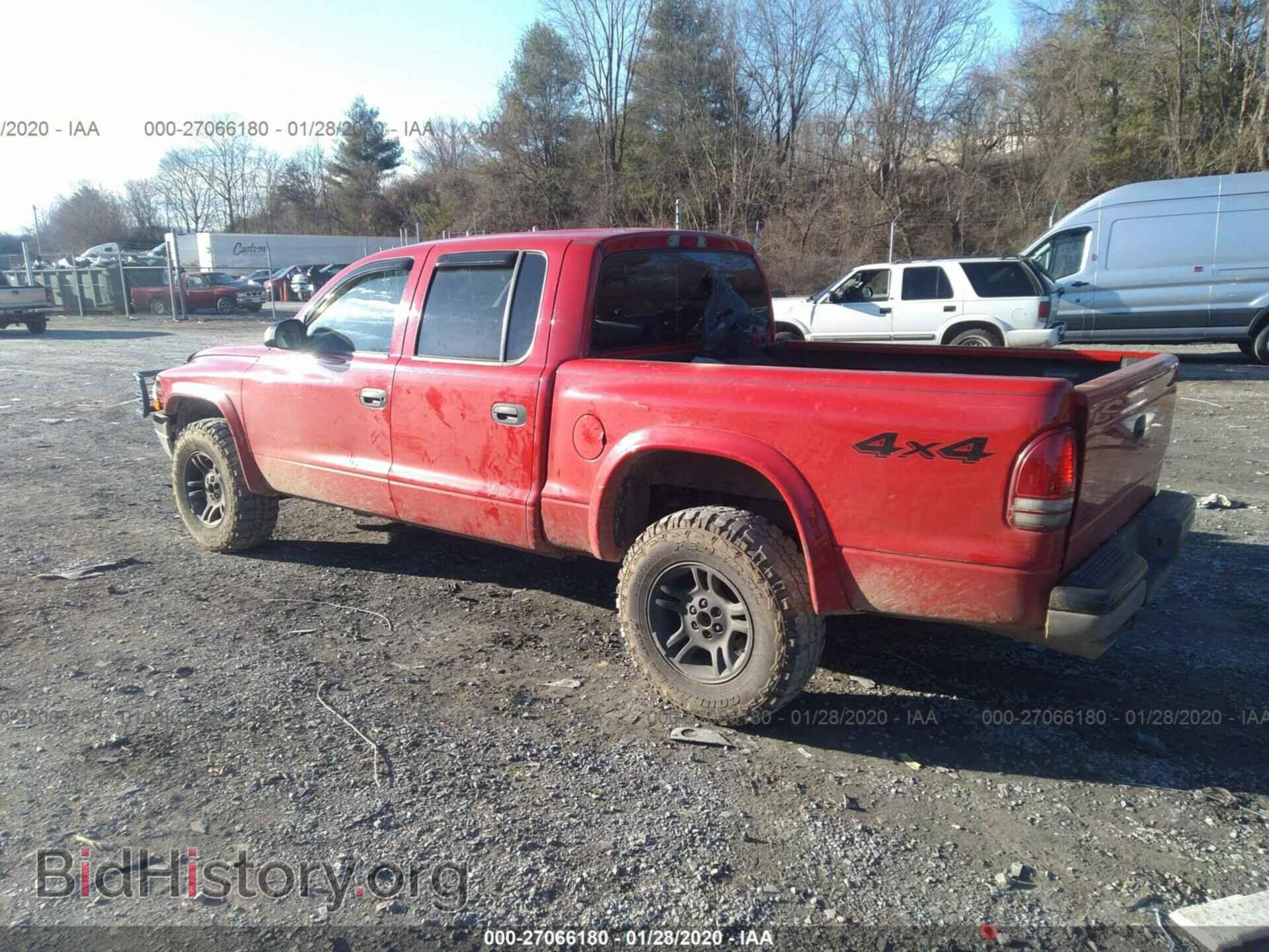 2004 DODGE DAKOTA - VIN: 1D7HG48N54S691502 - Фото 3