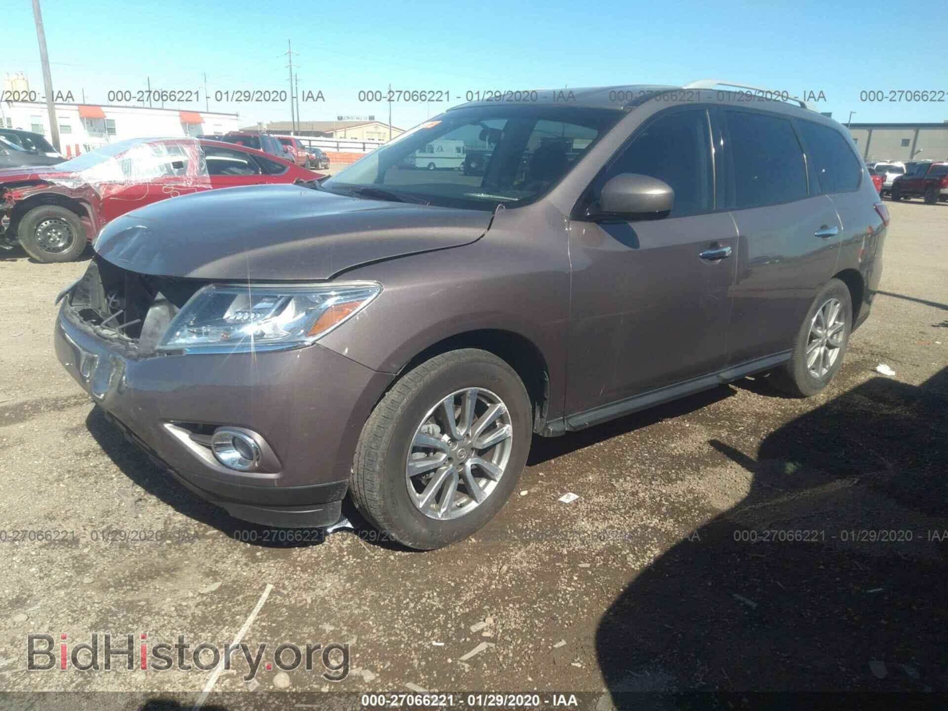2014 NISSAN PATHFINDER - VIN: 5N1AR2MN7EC732932 - Фото 2
