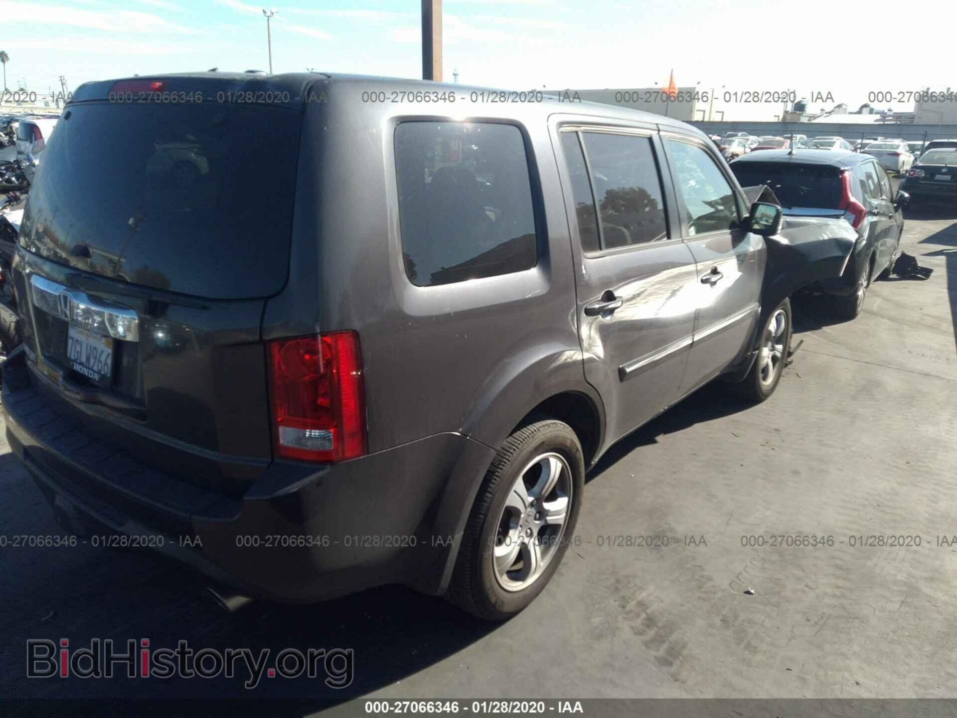 2012 HONDA PILOT - VIN: 5FNYF3H79CB001643 - Фото 4