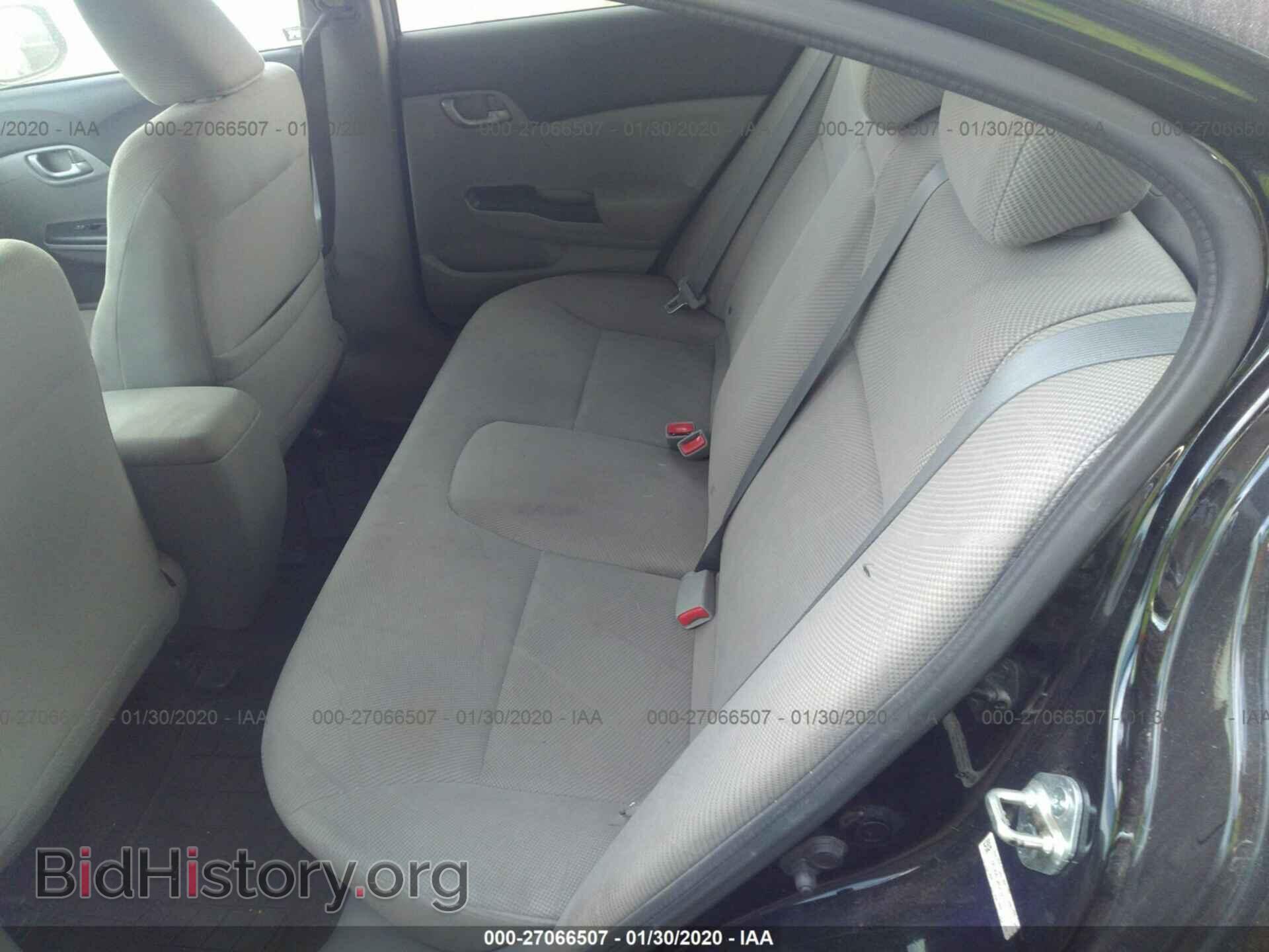 2012 HONDA CIVIC - VIN: 19XFB2F54CE337317 - Фото 8