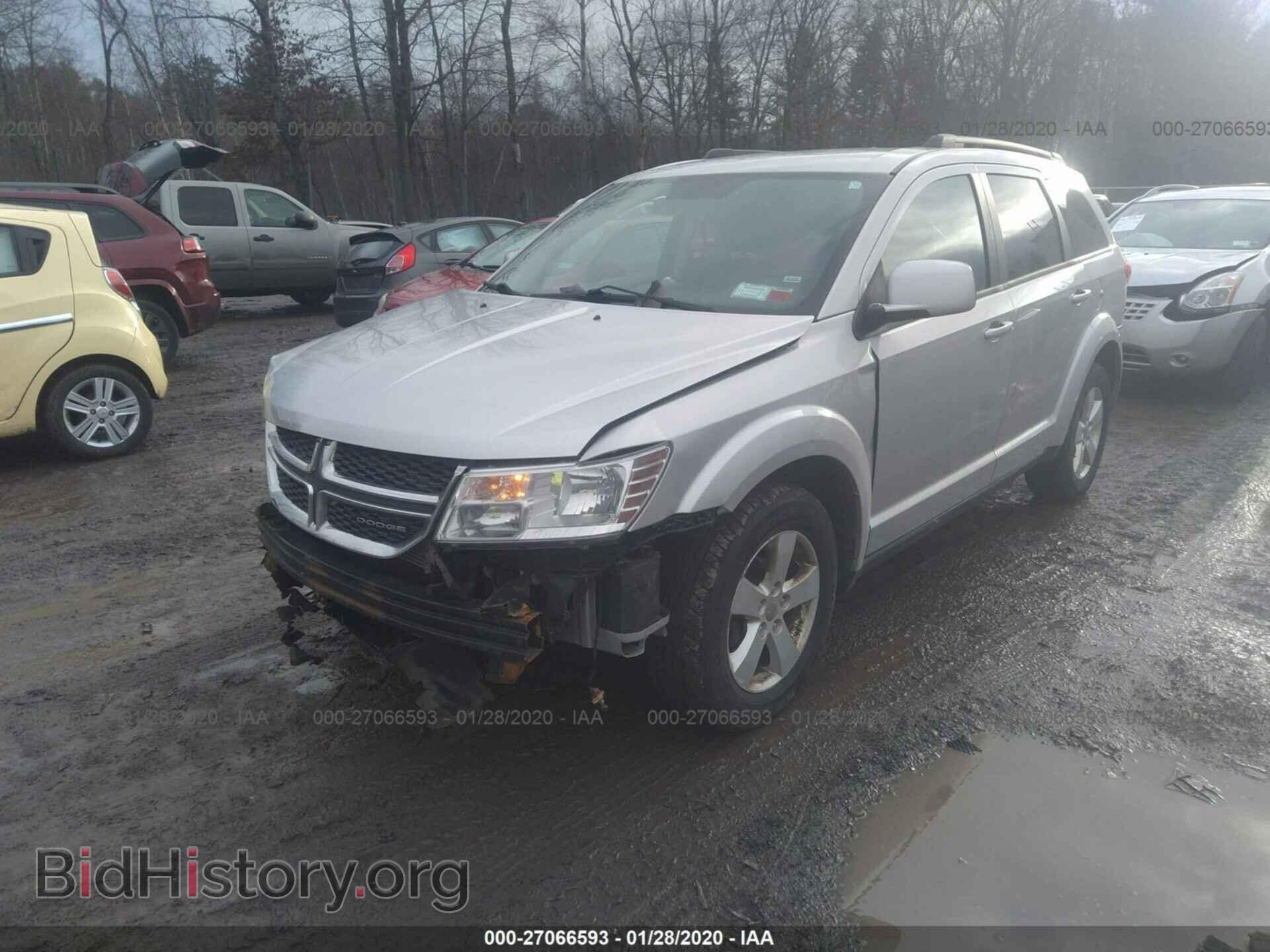 2011 DODGE JOURNEY - VIN: 3D4PH1FG4BT553406 - Фото 2