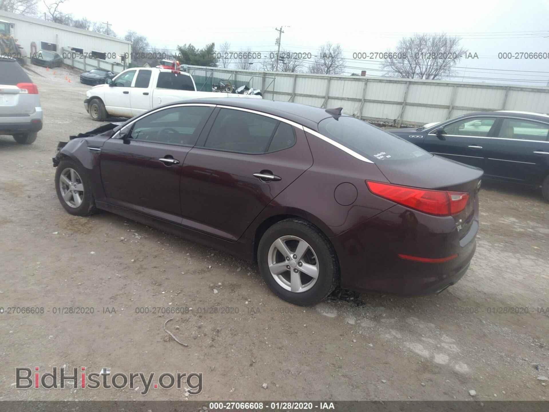 2014 KIA OPTIMA - VIN: 5XXGM4A72EG268317 - Photo 3