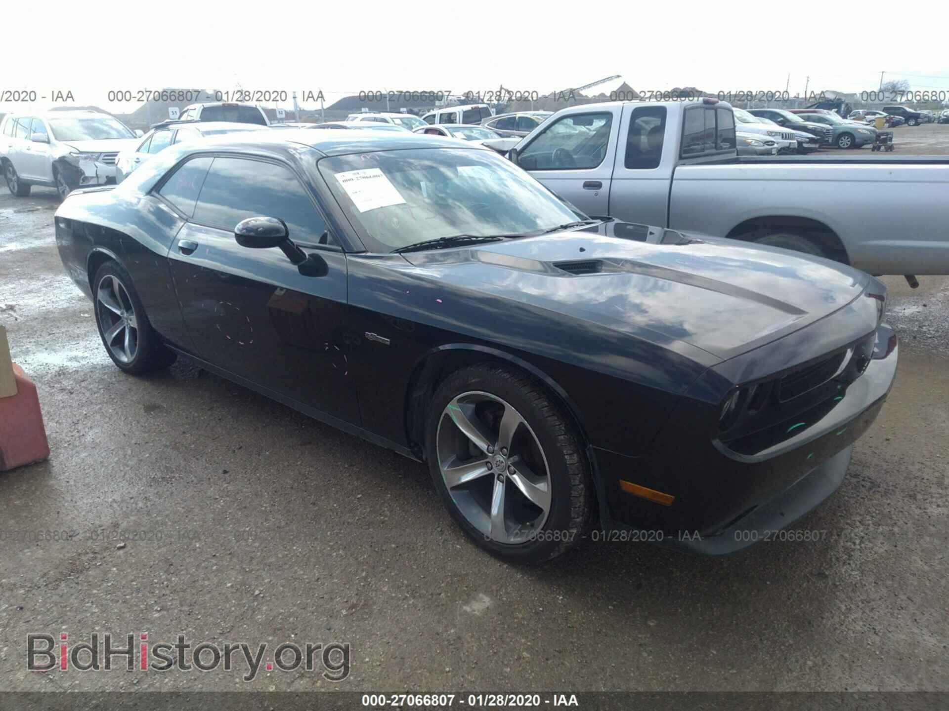 Фотография 2C3CDYAG4EH218011 - DODGE CHALLENGER 2014
