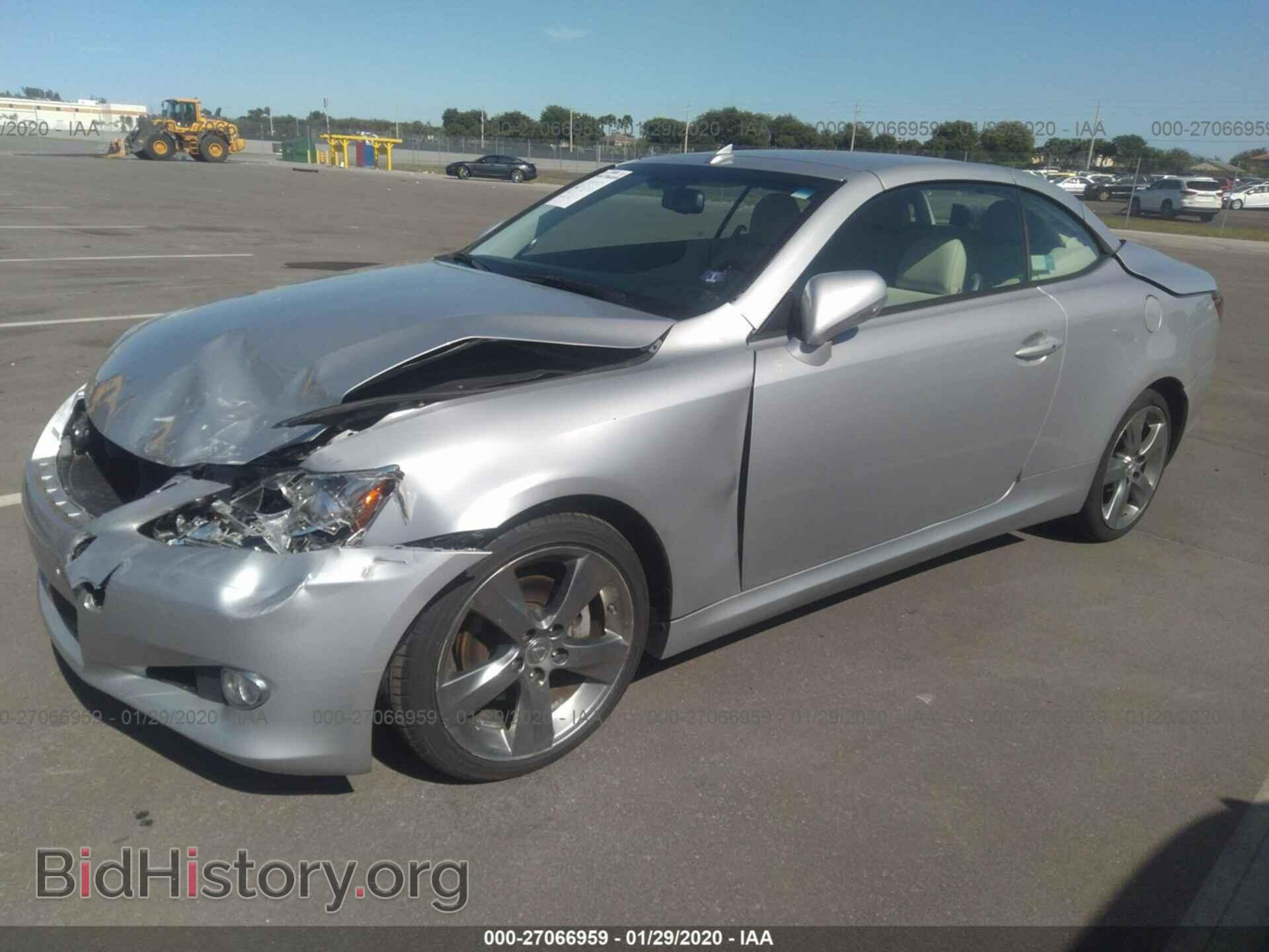 2010 LEXUS IS - VIN: JTHFF2C27A2505409 - Фото 2