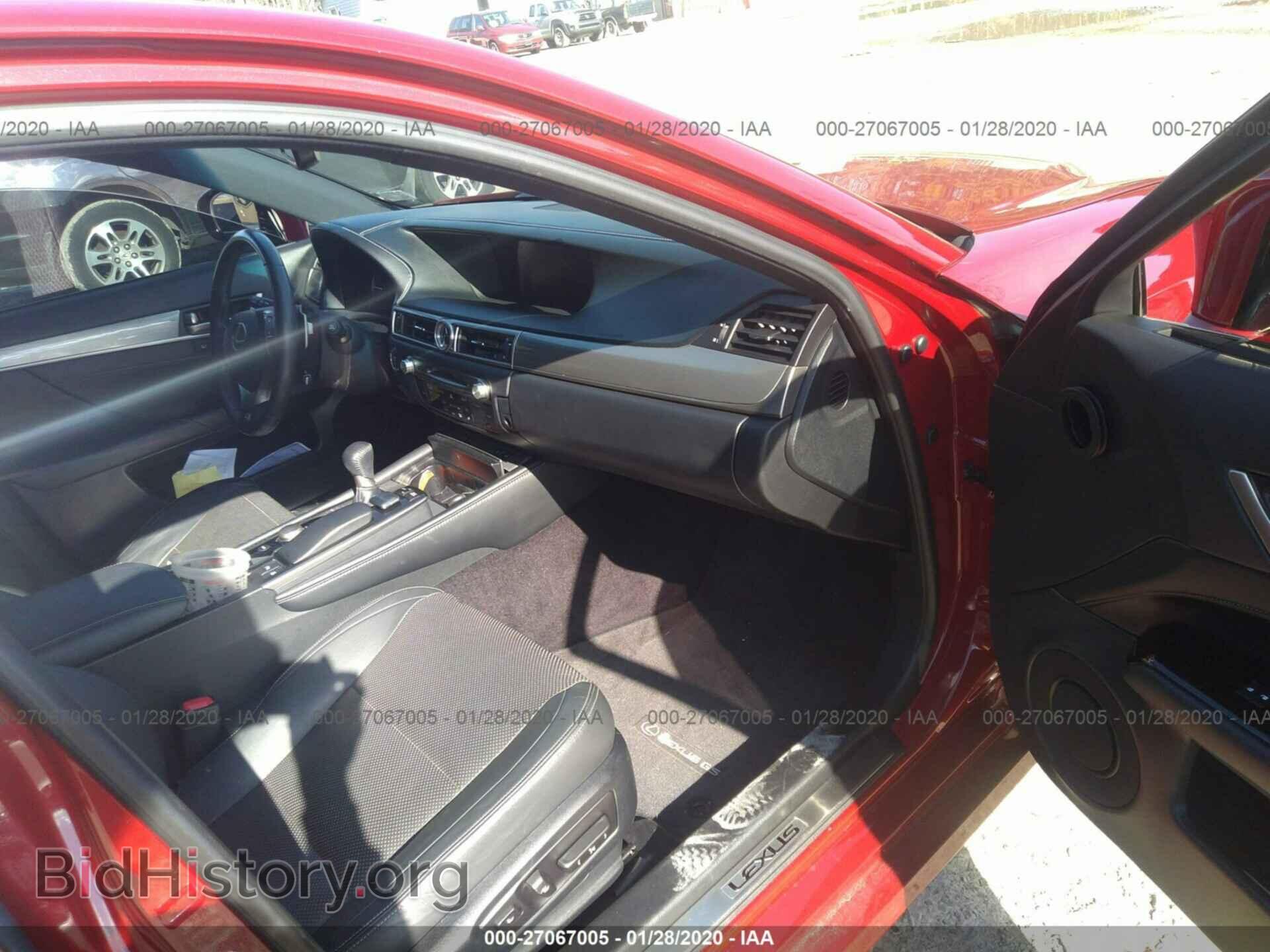 2013 LEXUS GS - VIN: JTHCE1BLXD5011896 - Фото 5