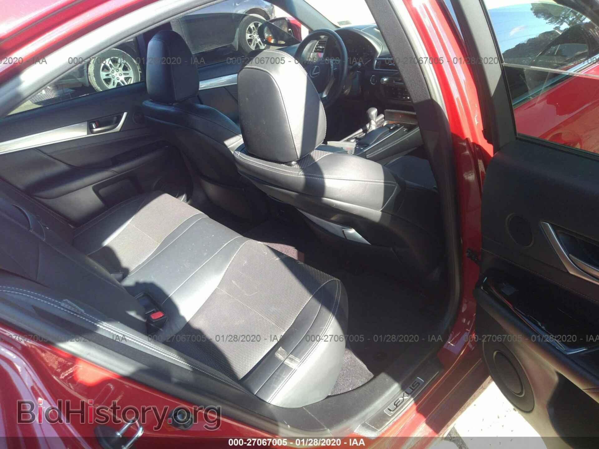 2013 LEXUS GS - VIN: JTHCE1BLXD5011896 - Фото 8