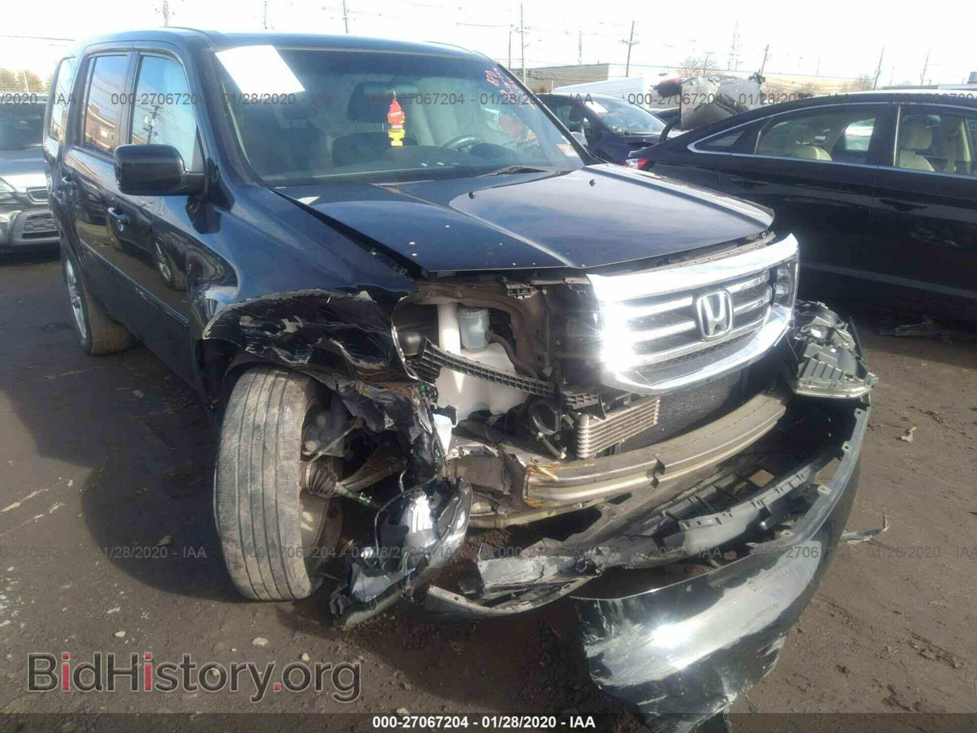 Photo 5FNYF4H48DB010878 - HONDA PILOT 2013
