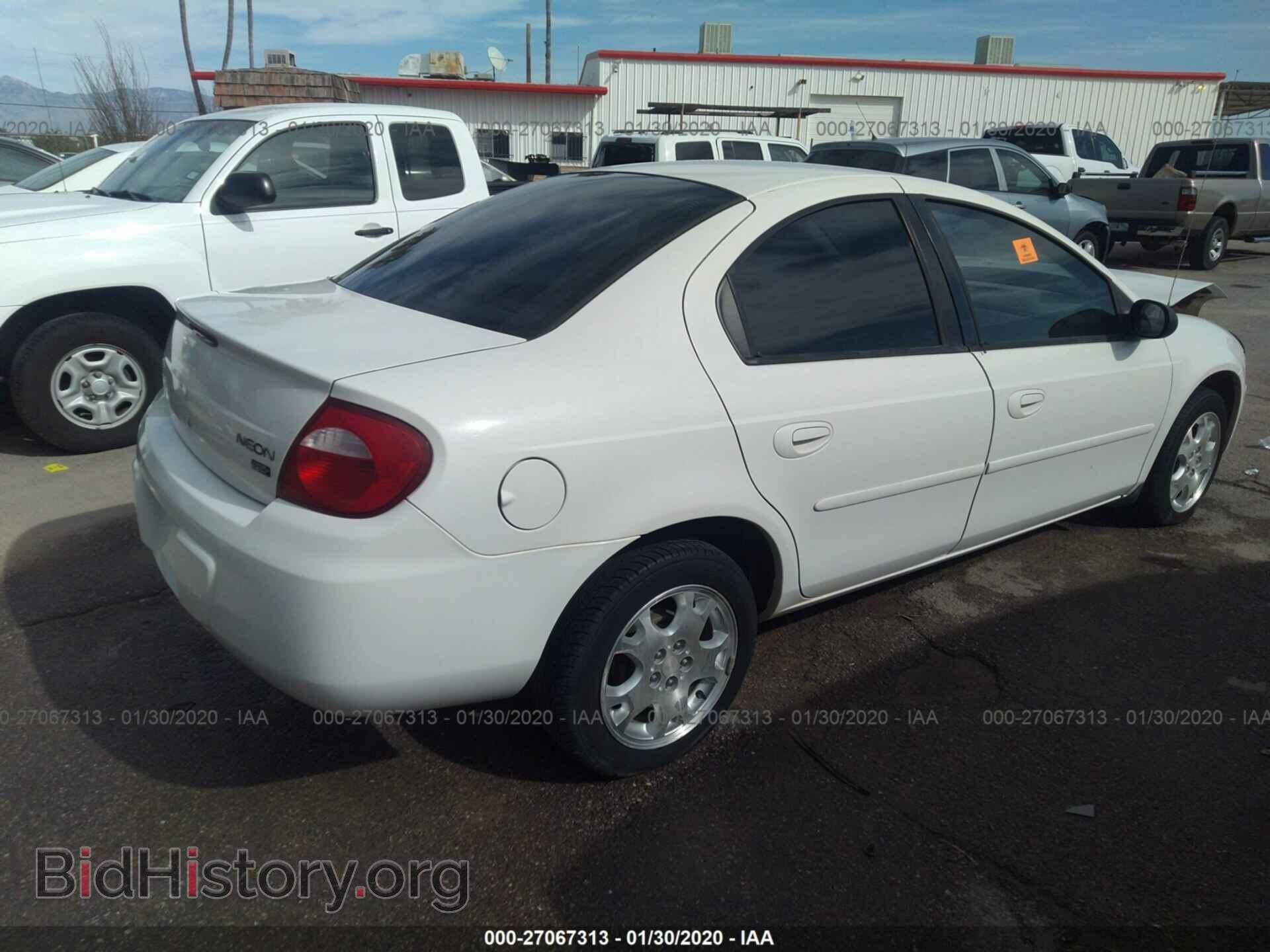 2004 DODGE NEON - VIN: 1B3ES56C24D583833 - Фото 4