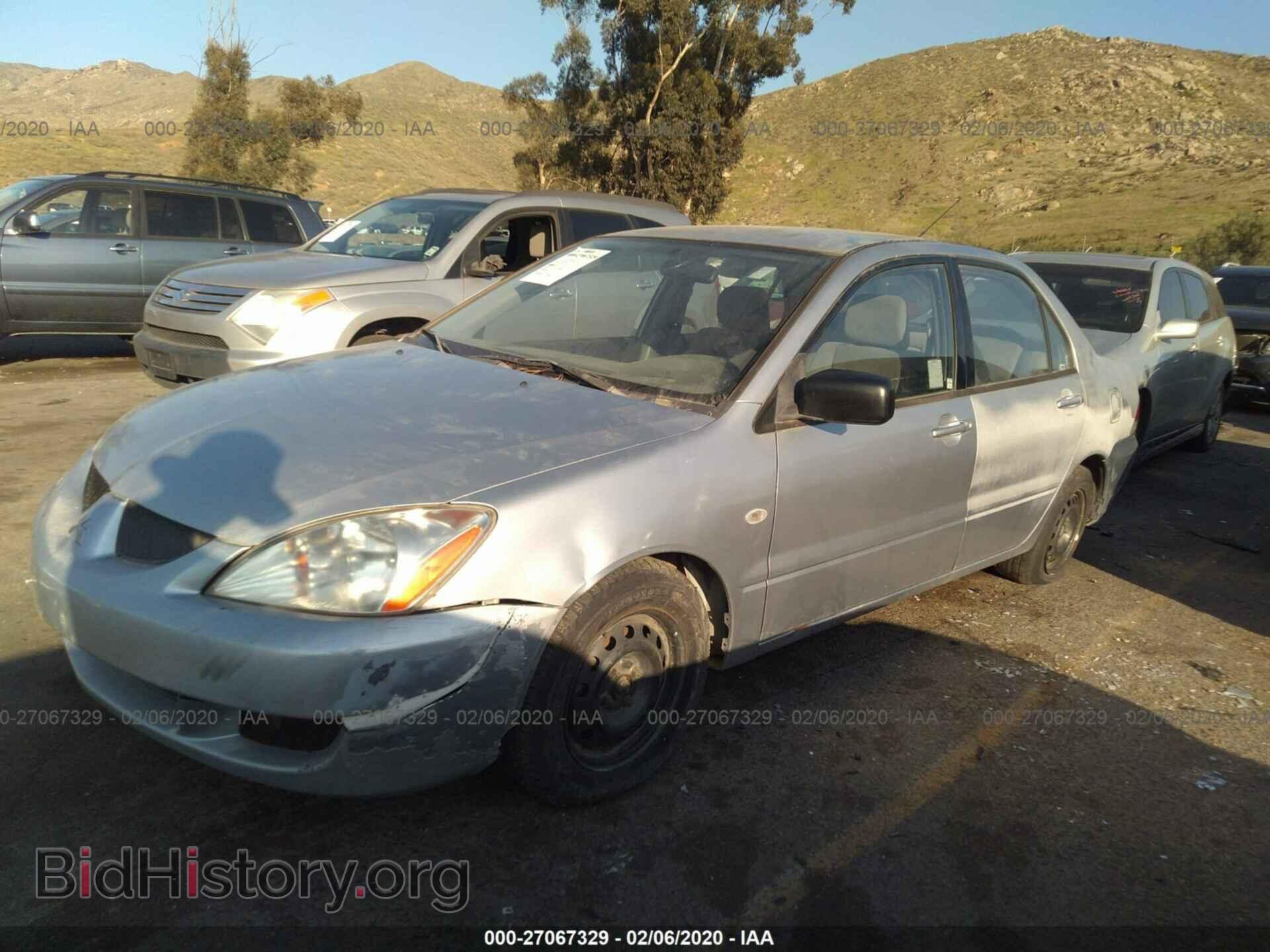 2004 MITSUBISHI LANCER - VIN: JA3AJ26E54U010200 - Фото 2