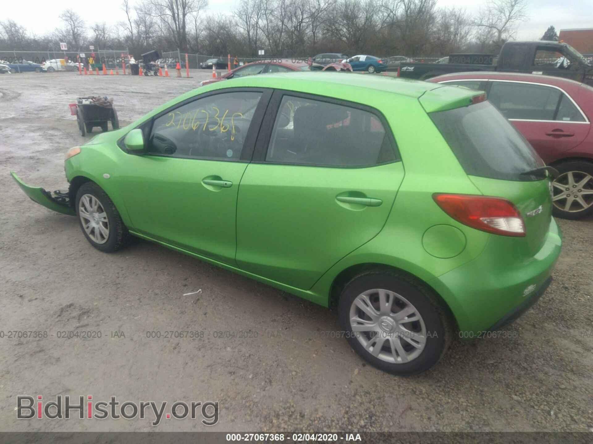 2011 MAZDA MAZDA2 - VIN: JM1DE1HY6B0110136 - Фото 3