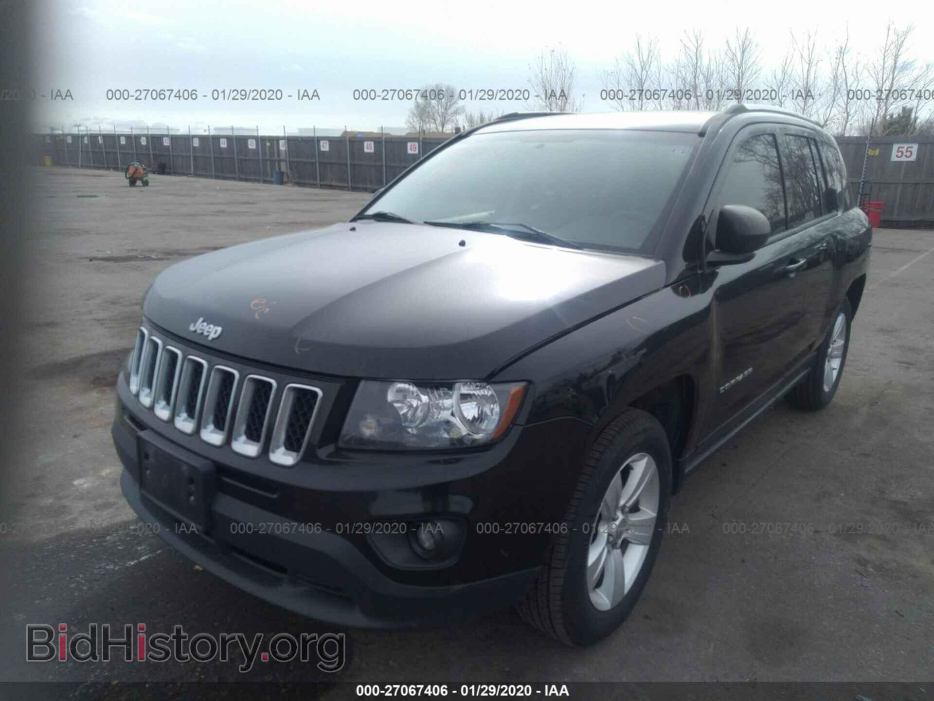 2014 JEEP COMPASS - VIN: 1C4NJDBB5ED728230 - Фото 2