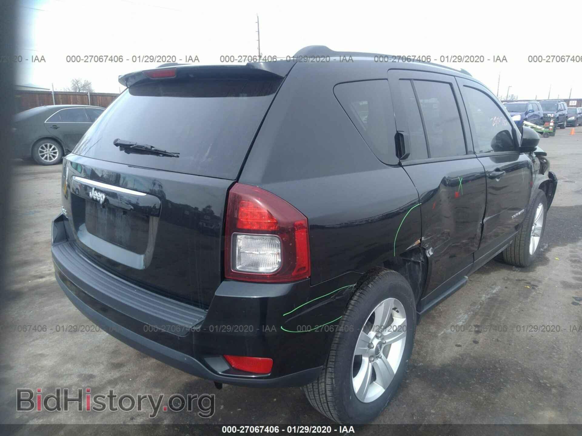2014 JEEP COMPASS - VIN: 1C4NJDBB5ED728230 - Фото 4