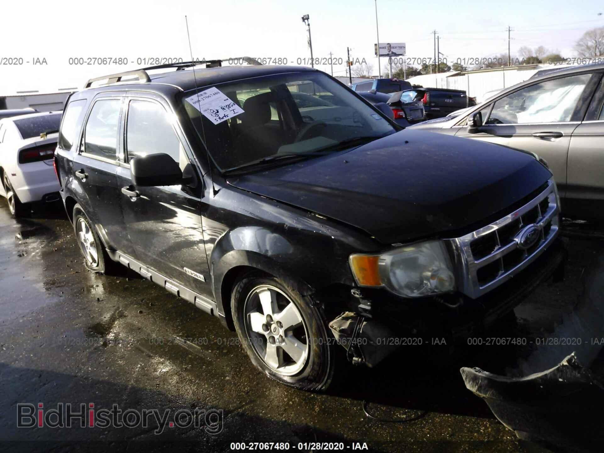 Фотография 1FMCU02Z48KE01687 - FORD ESCAPE 2008