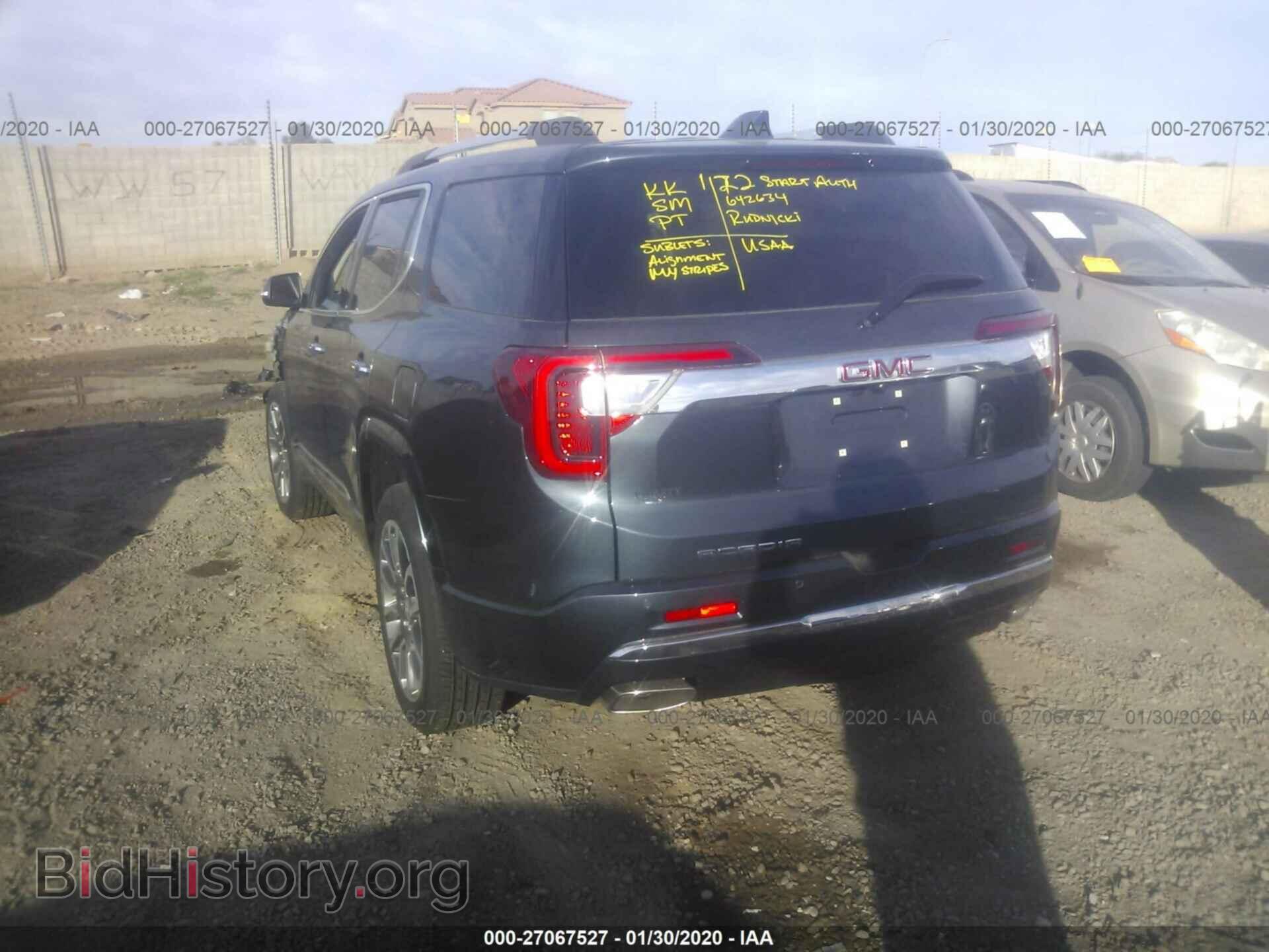 2020 GMC ACADIA - VIN: 1GKKNPLS9LZ121548 - Фото 3