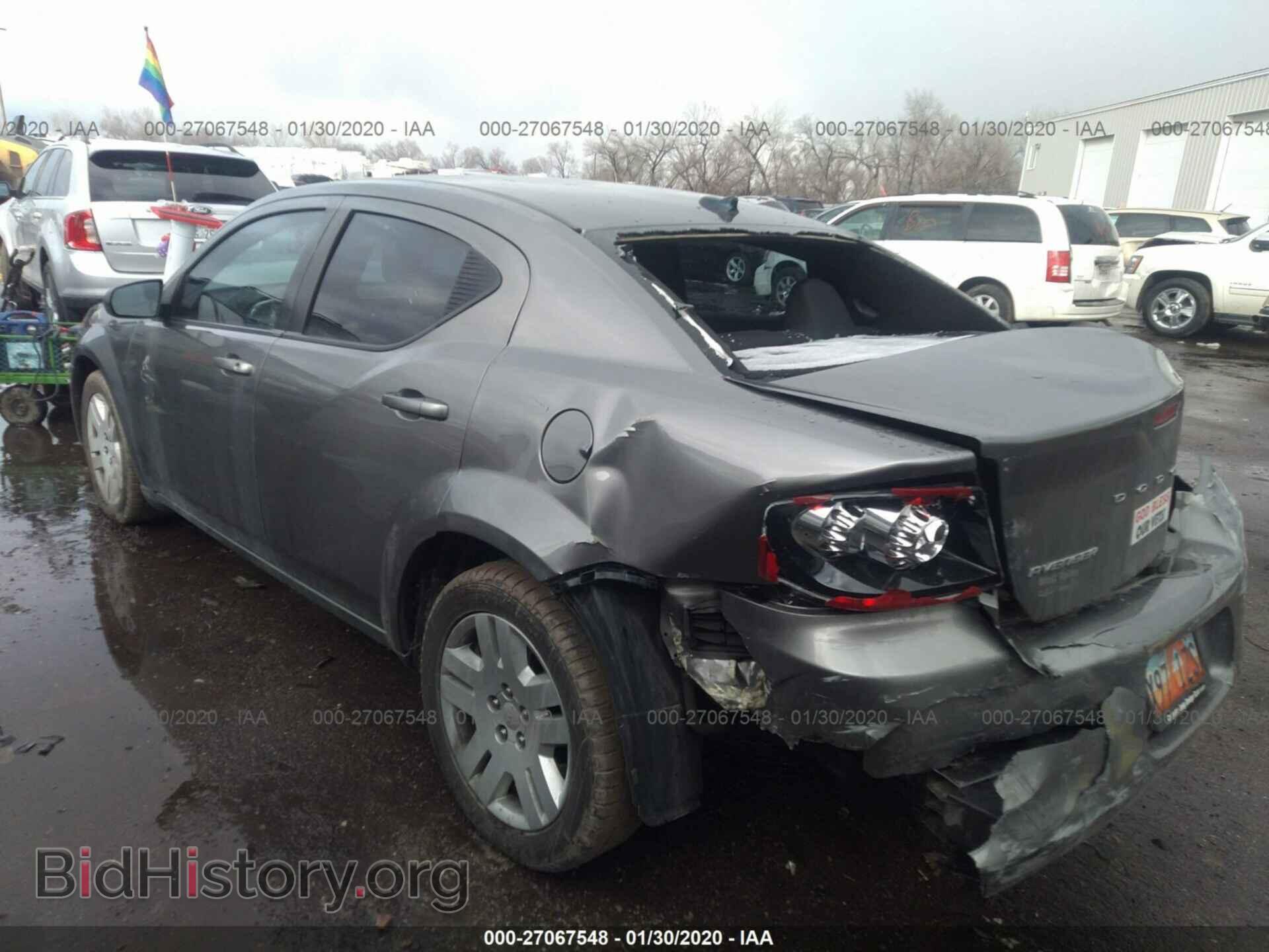 2013 DODGE AVENGER - VIN: 1C3CDZAB9DN514707 - Photo 3
